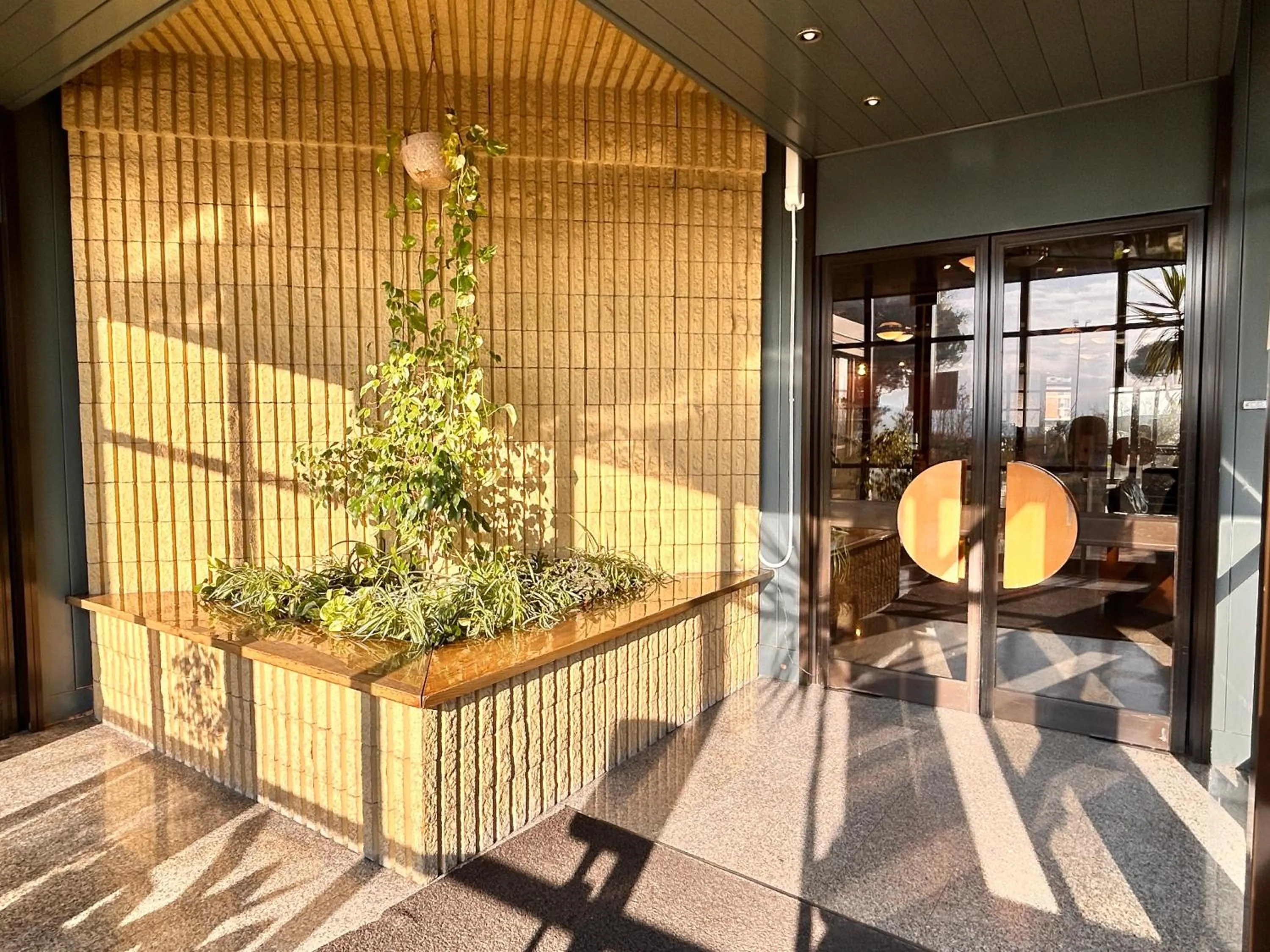 Facade/entrance in La Fenice Hotel