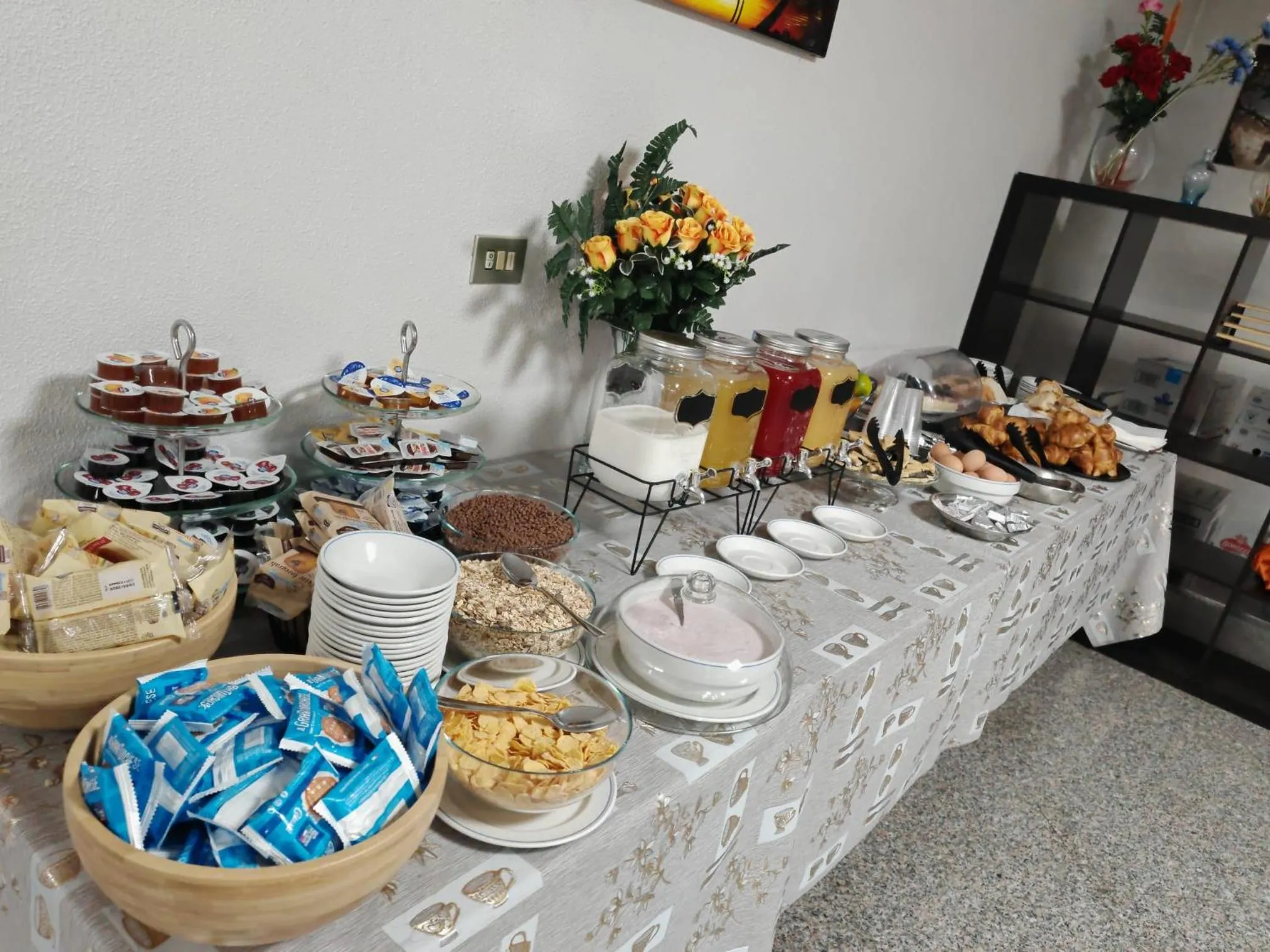 Food in La Fenice Hotel