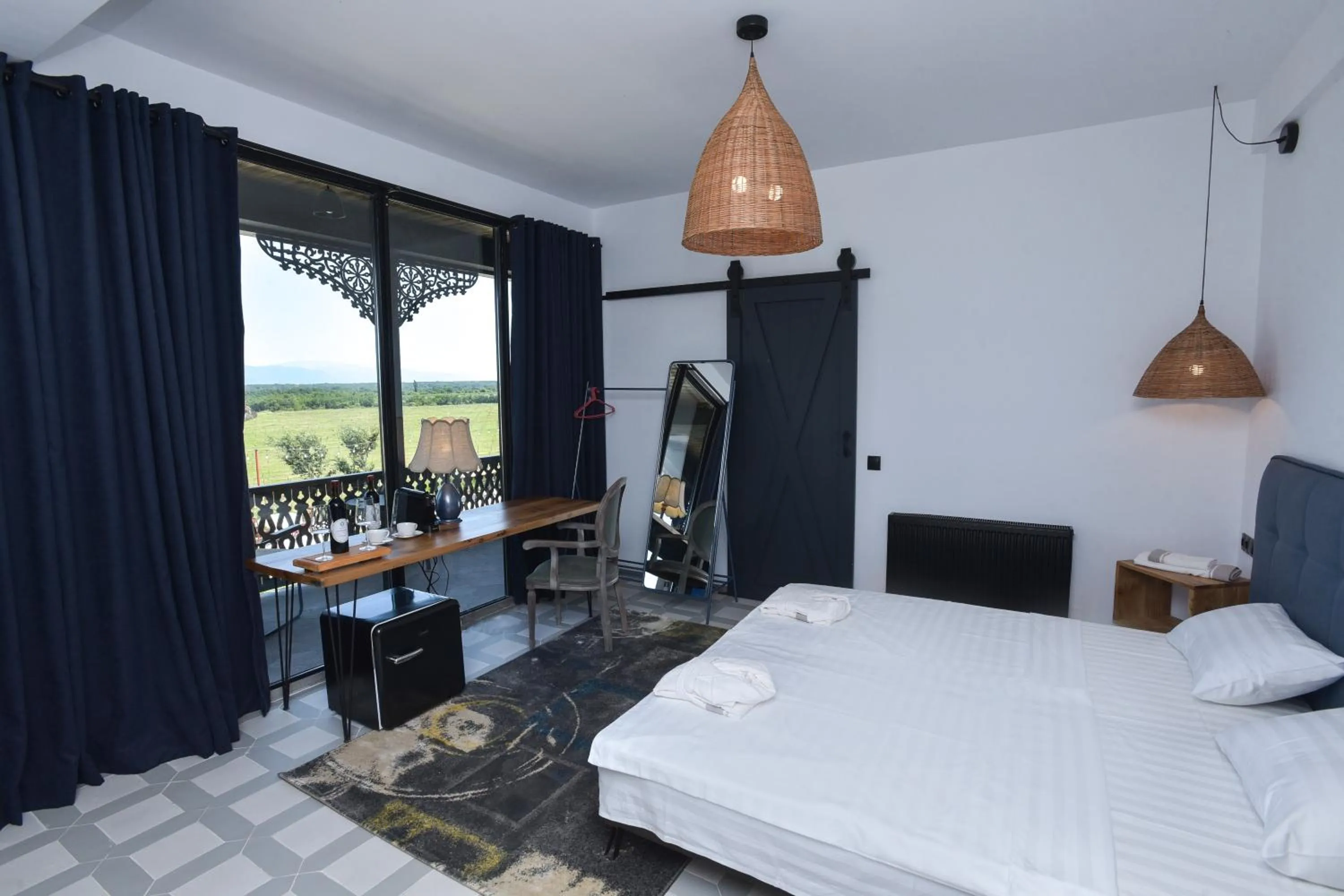 Bed in Chateau Vartsikhe