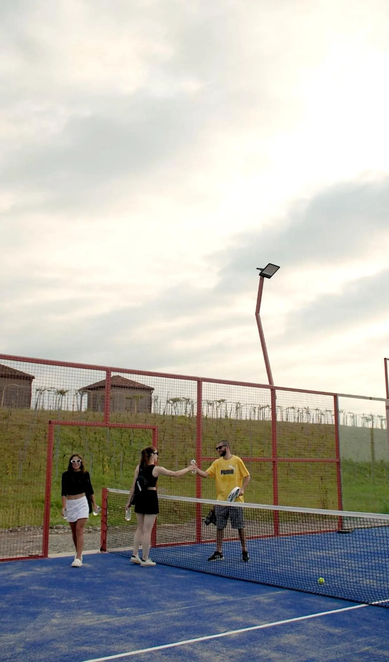 Tennis court in Chateau Vartsikhe