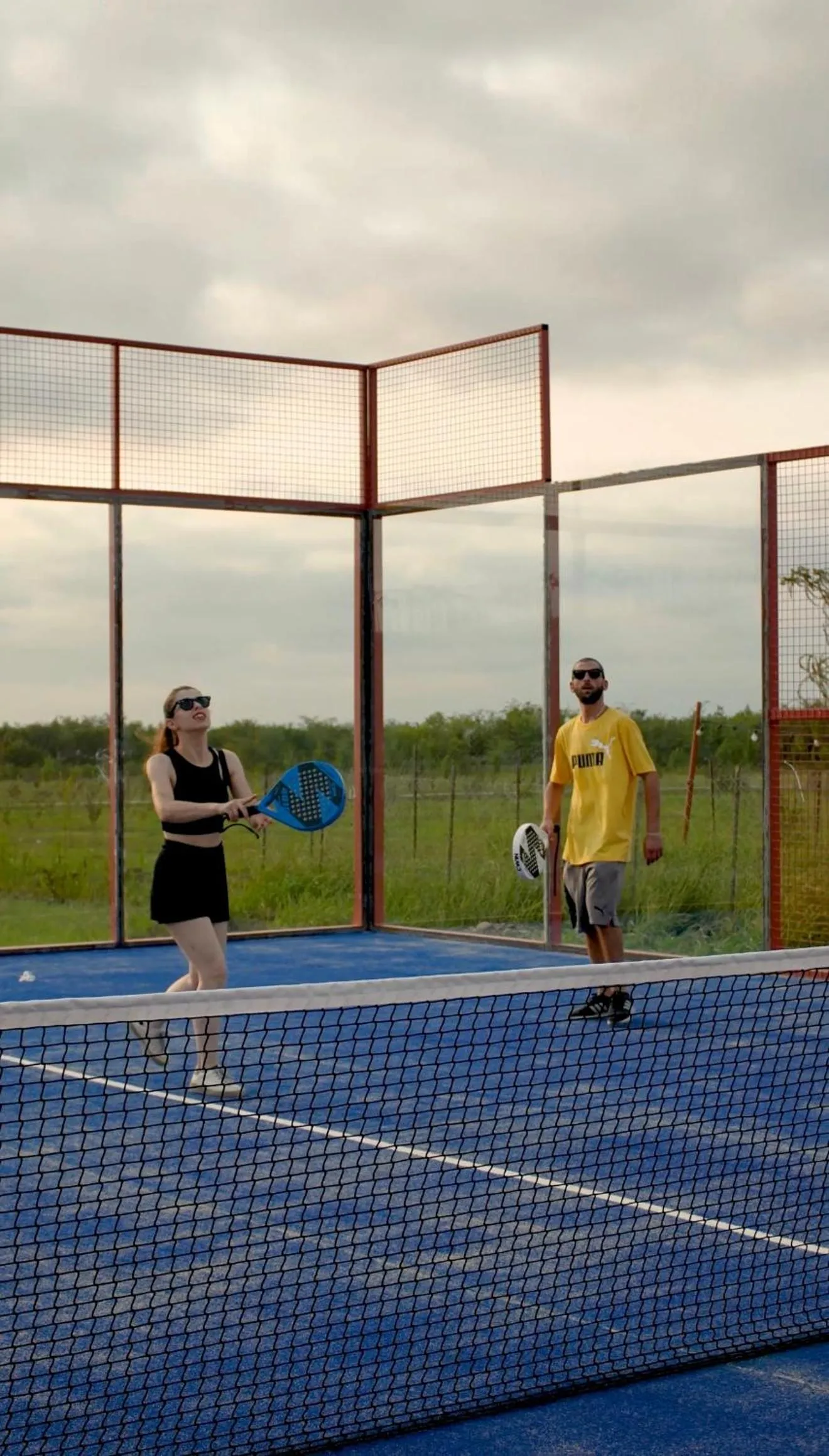 Tennis court in Chateau Vartsikhe