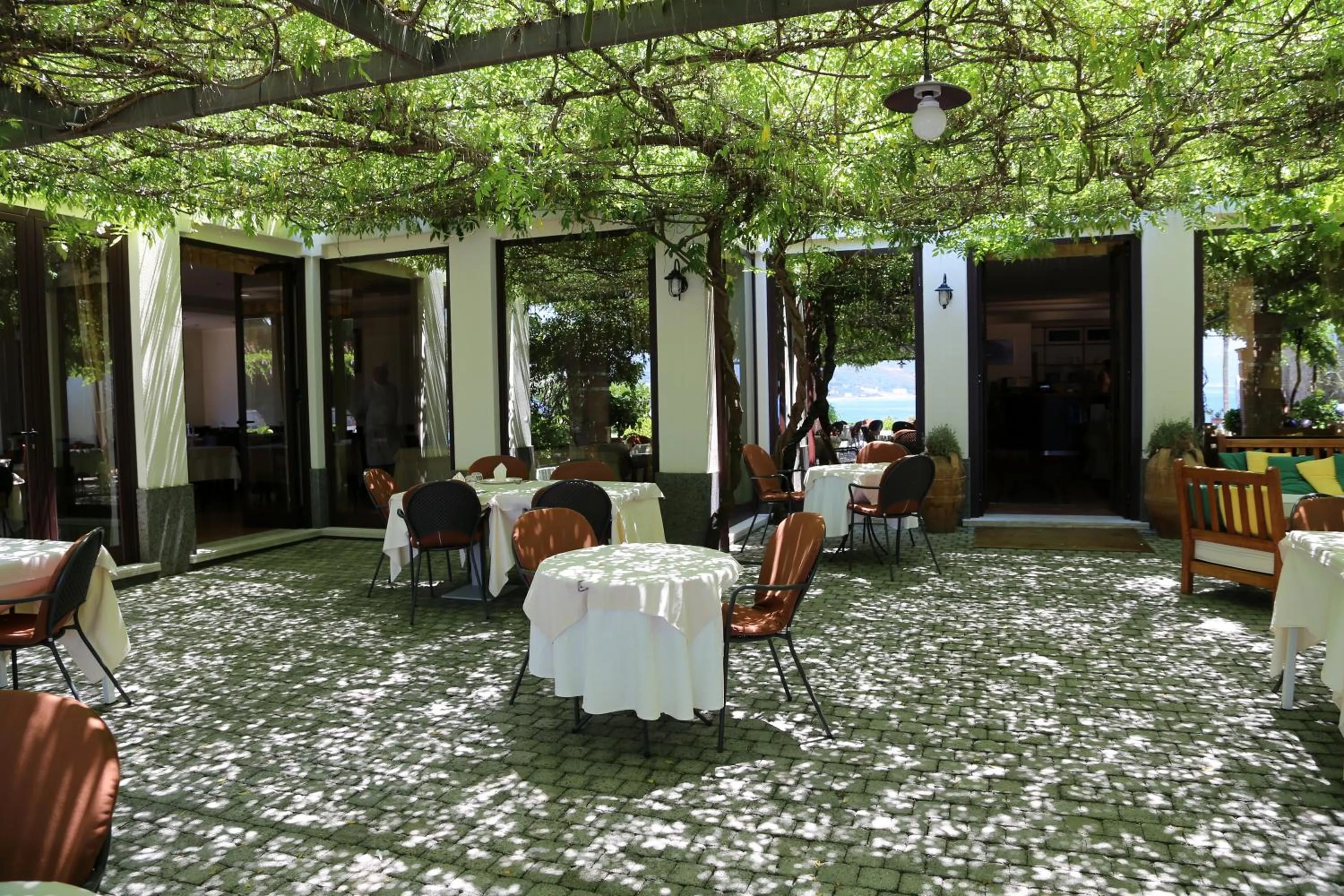 Patio in Hotel La Torre