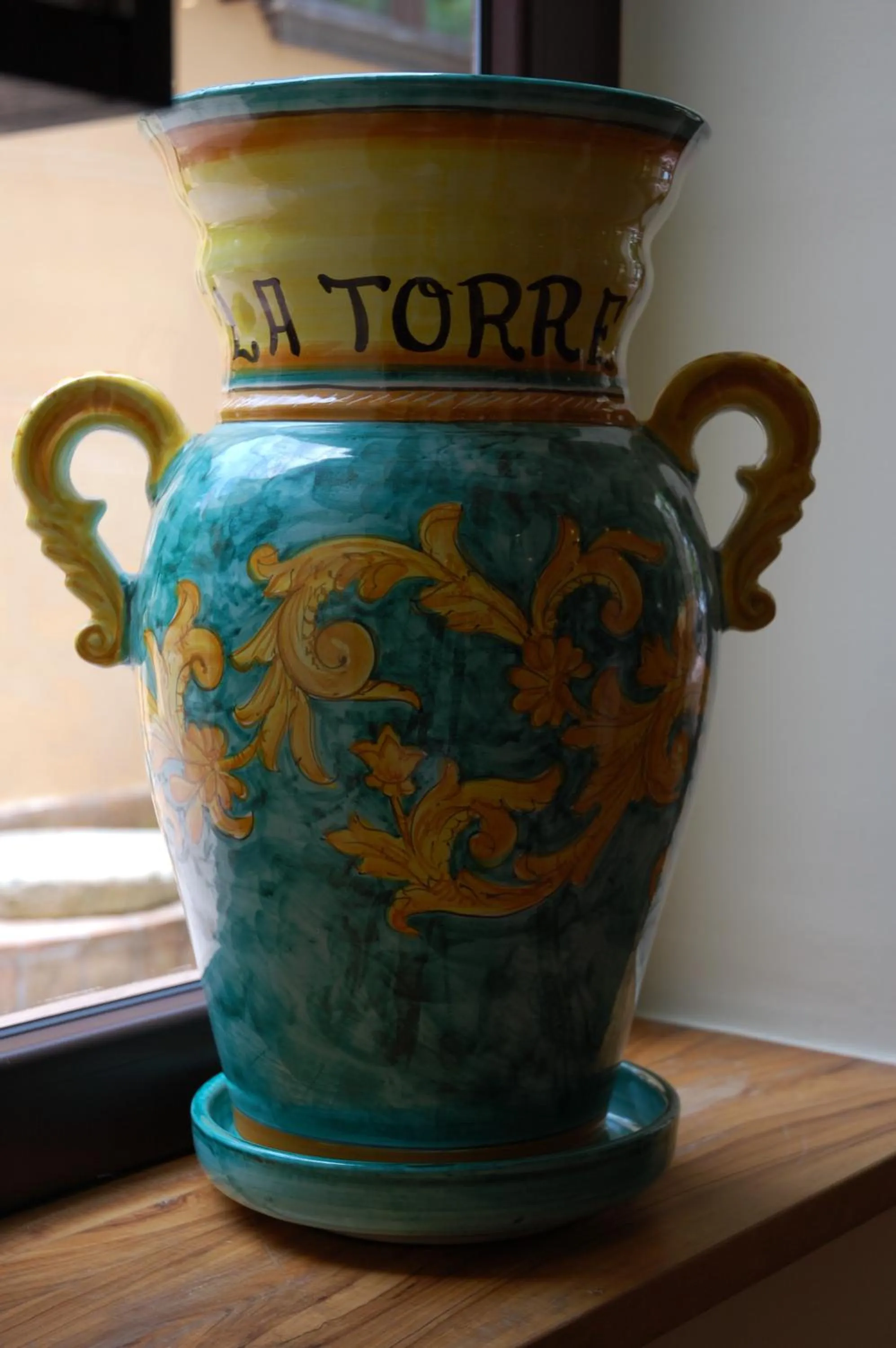 Decorative detail in Hotel La Torre