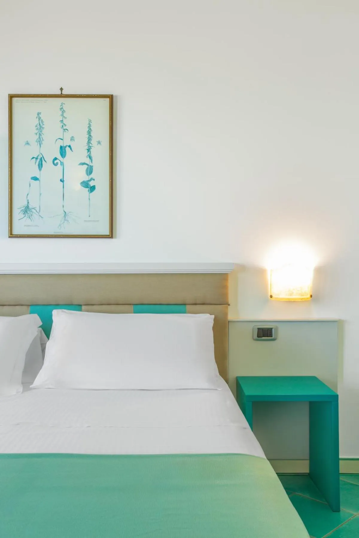 Bed in Hotel La Torre