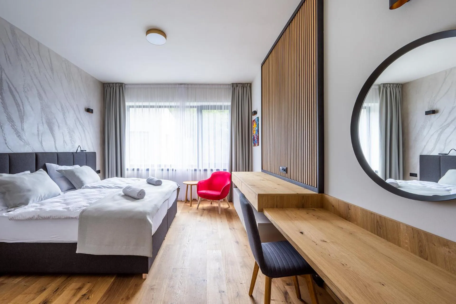 Bed in Vista Resort Prague