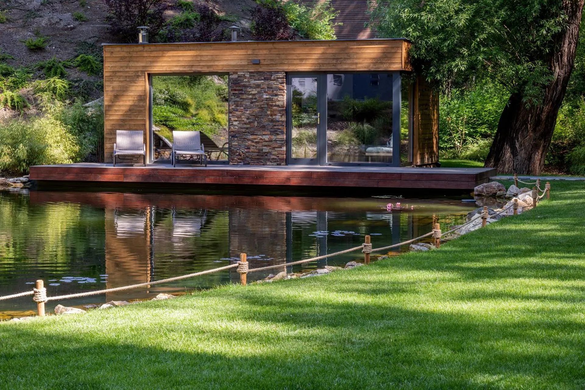 Natural landscape in Vista Resort Prague