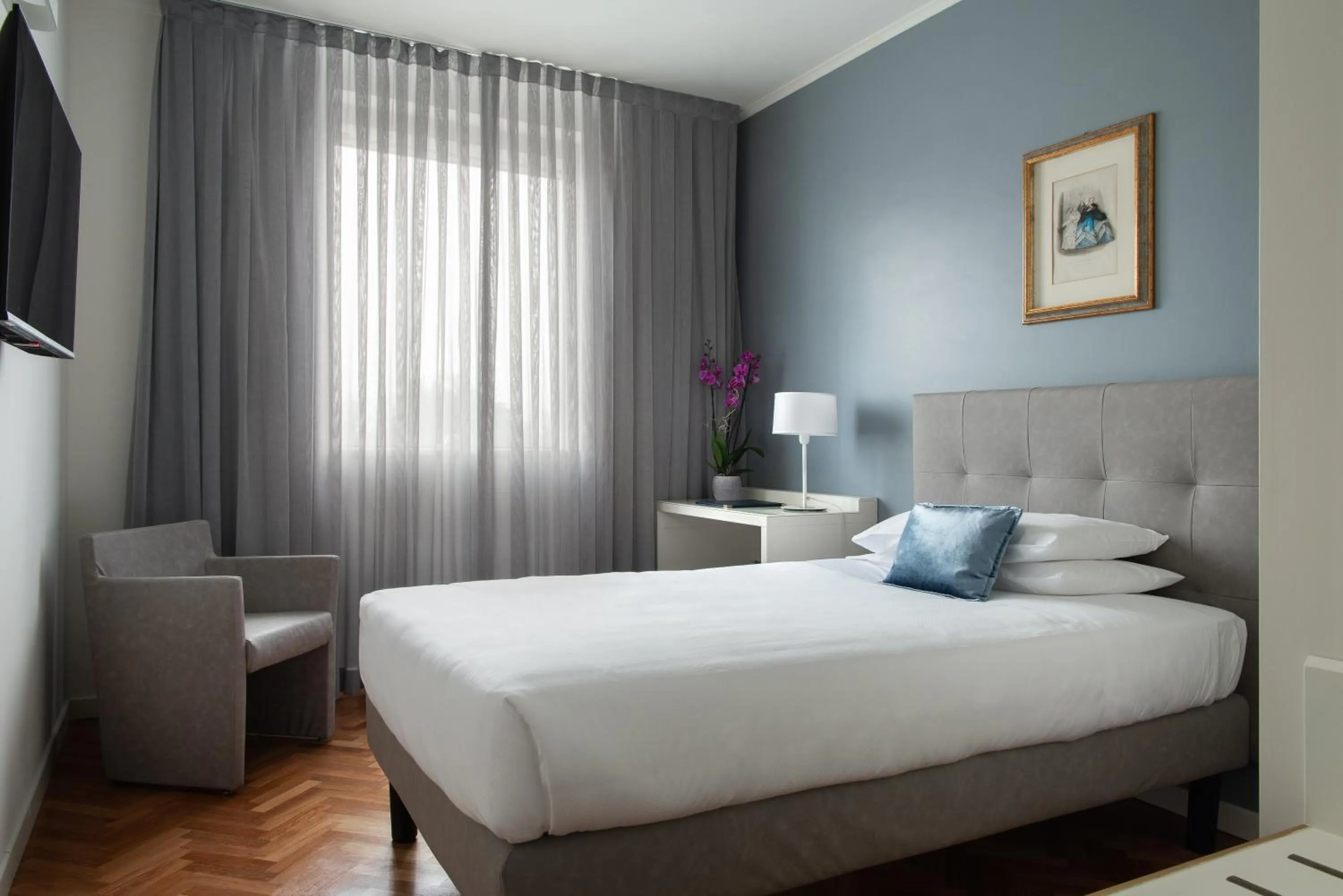 Bed in Park Hotel Ripaverde