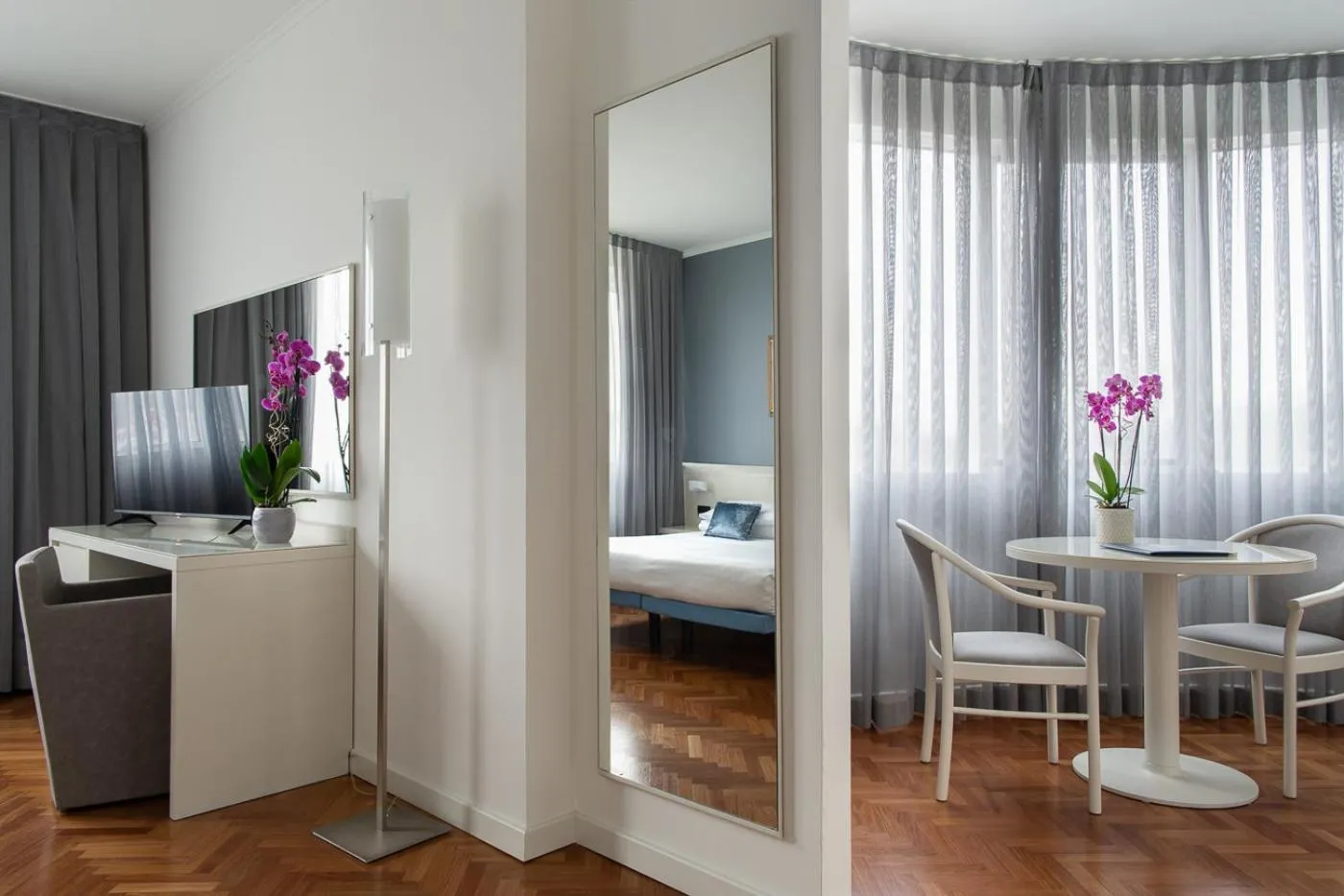 View (from property/room), Bed in Park Hotel Ripaverde