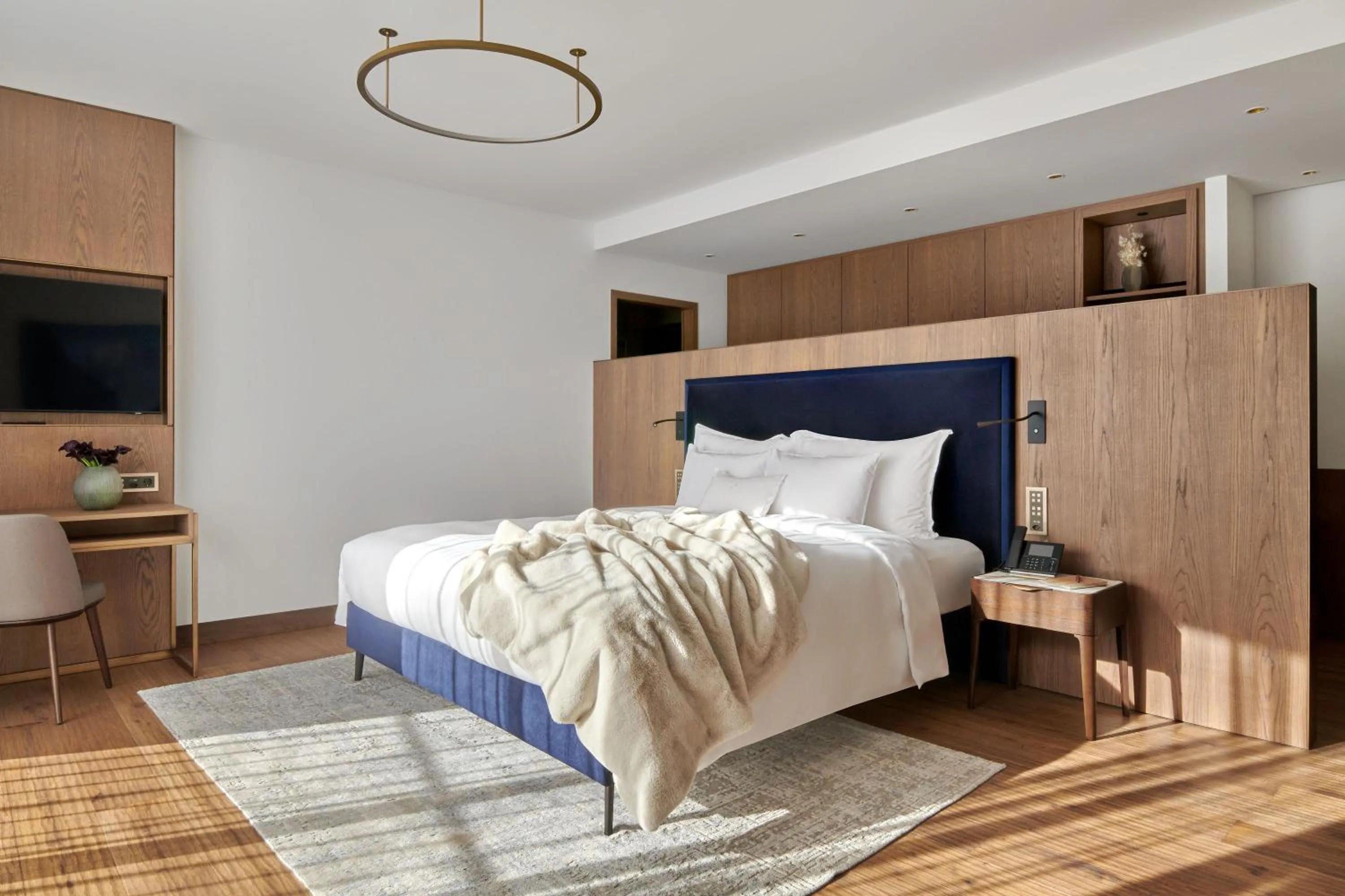 Photo of the whole room, Bed in Hotel GRACE LA MARGNA ST MORITZ