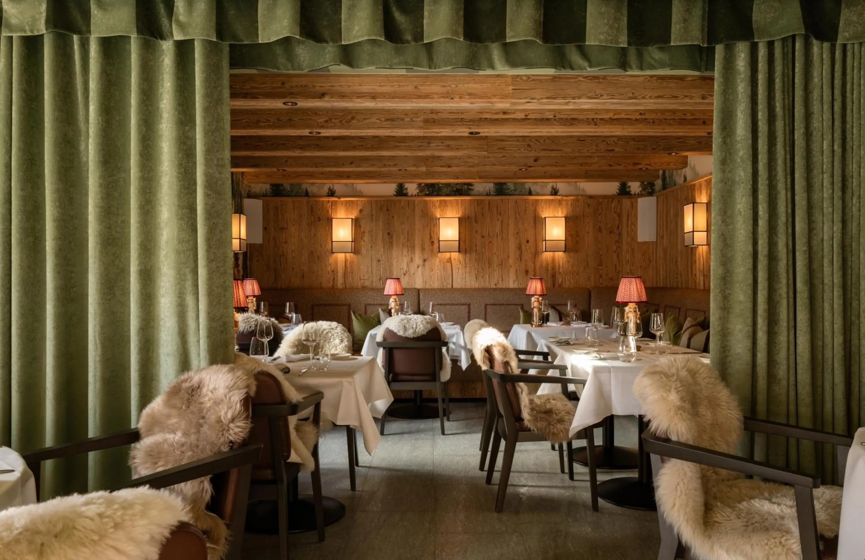 Restaurant/places to eat in Hotel GRACE LA MARGNA ST MORITZ