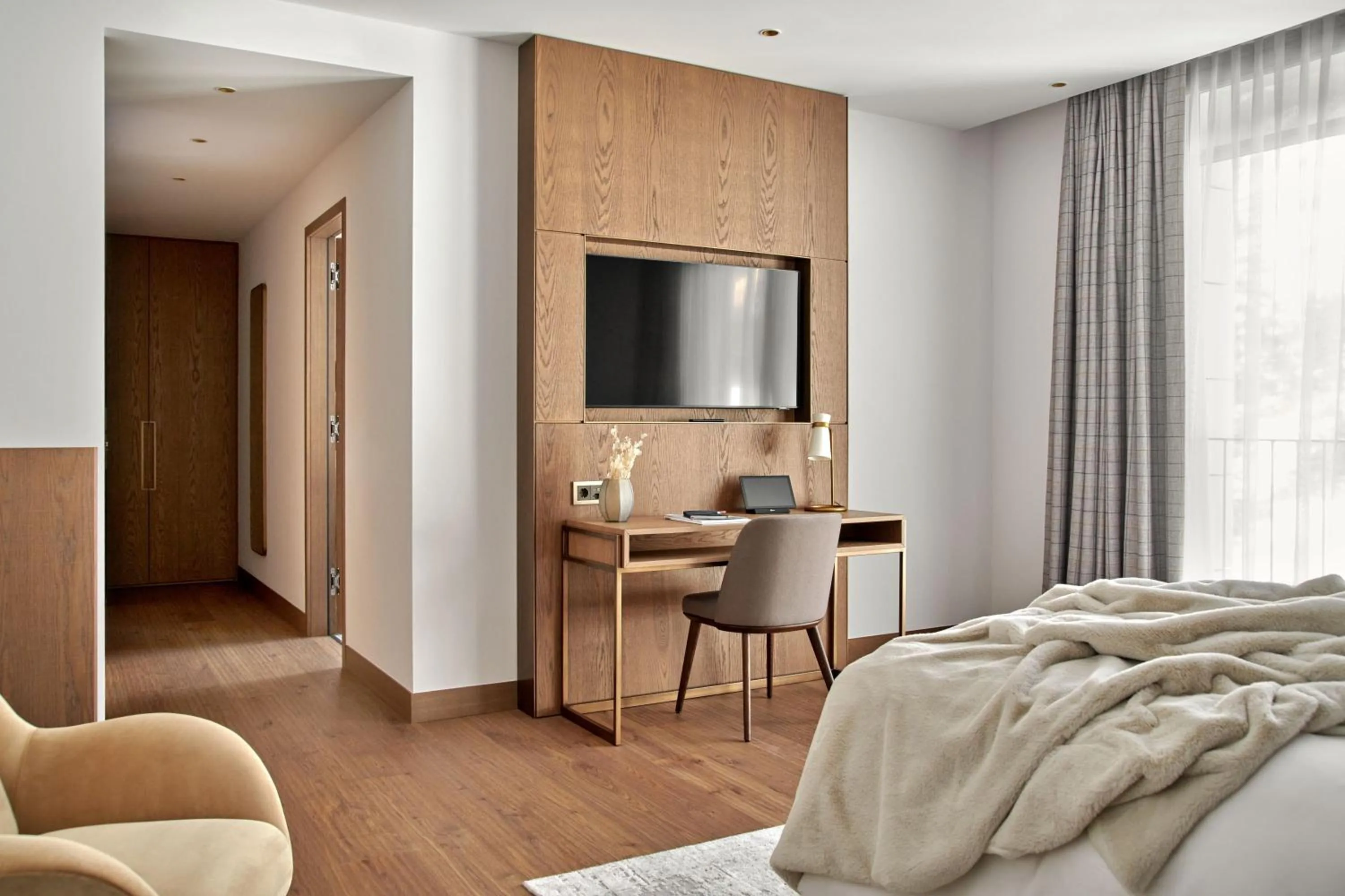 Bedroom, Bed in Hotel GRACE LA MARGNA ST MORITZ