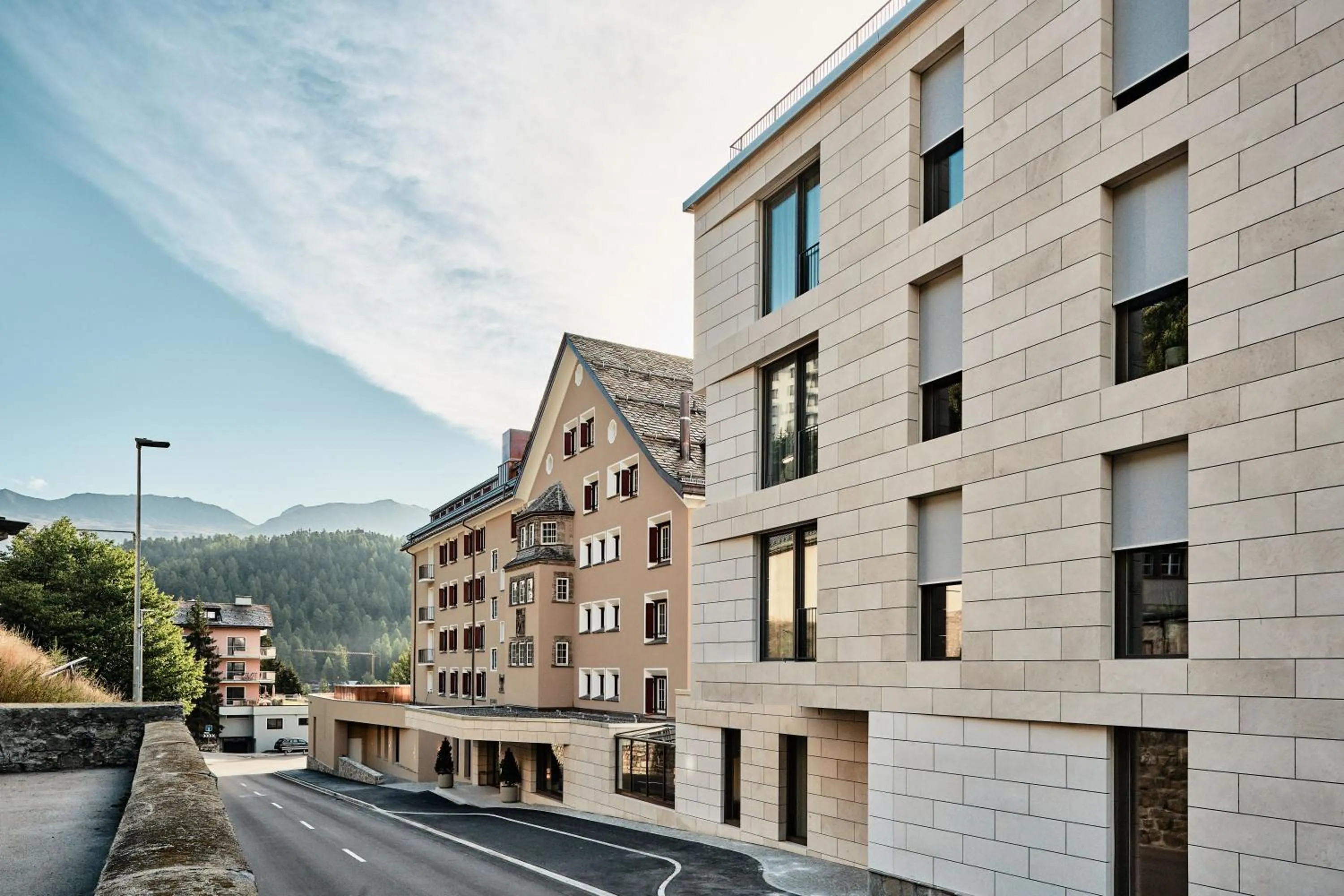 Property building in Hotel GRACE LA MARGNA ST MORITZ
