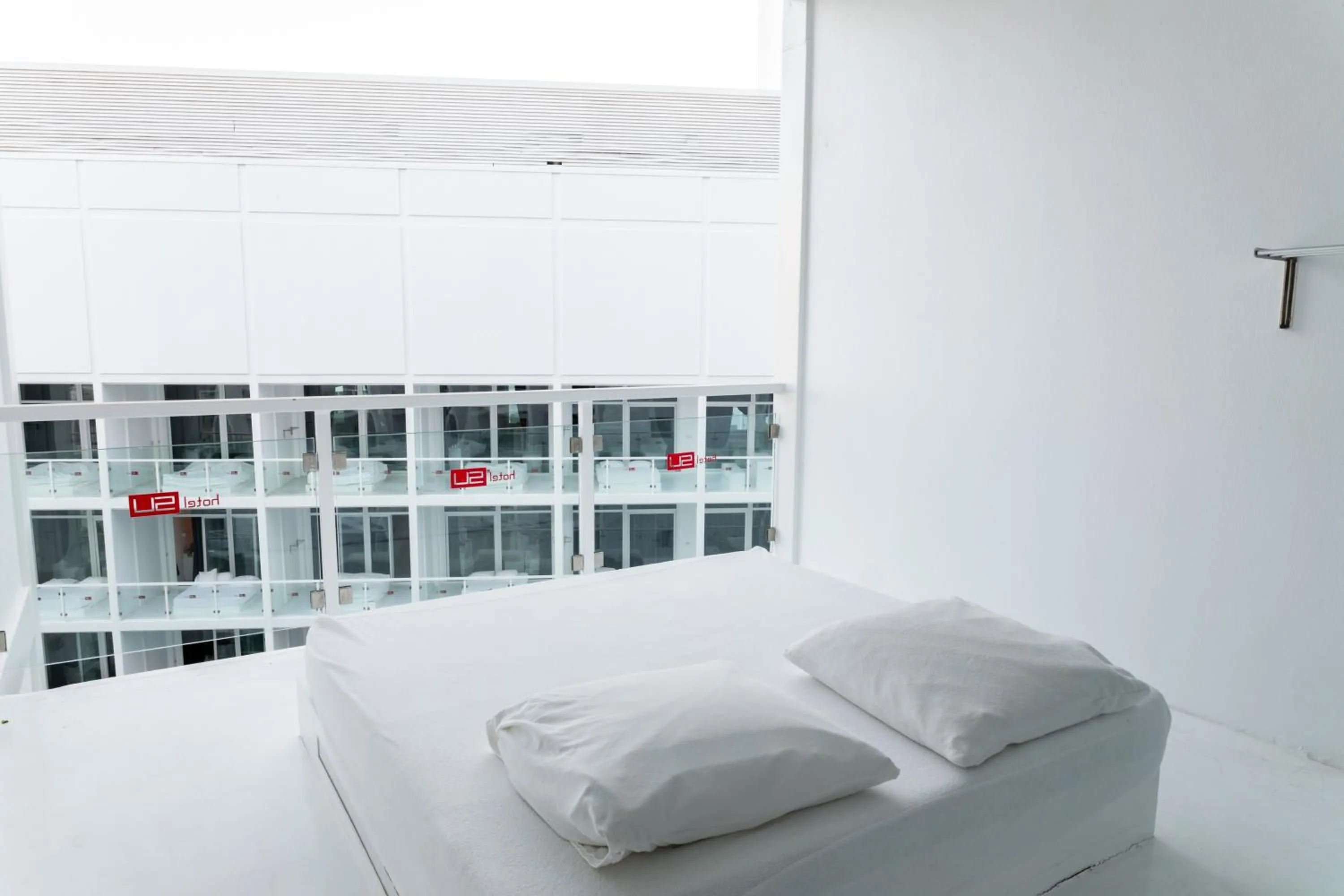 Bed in Hotel SU & Aqualand