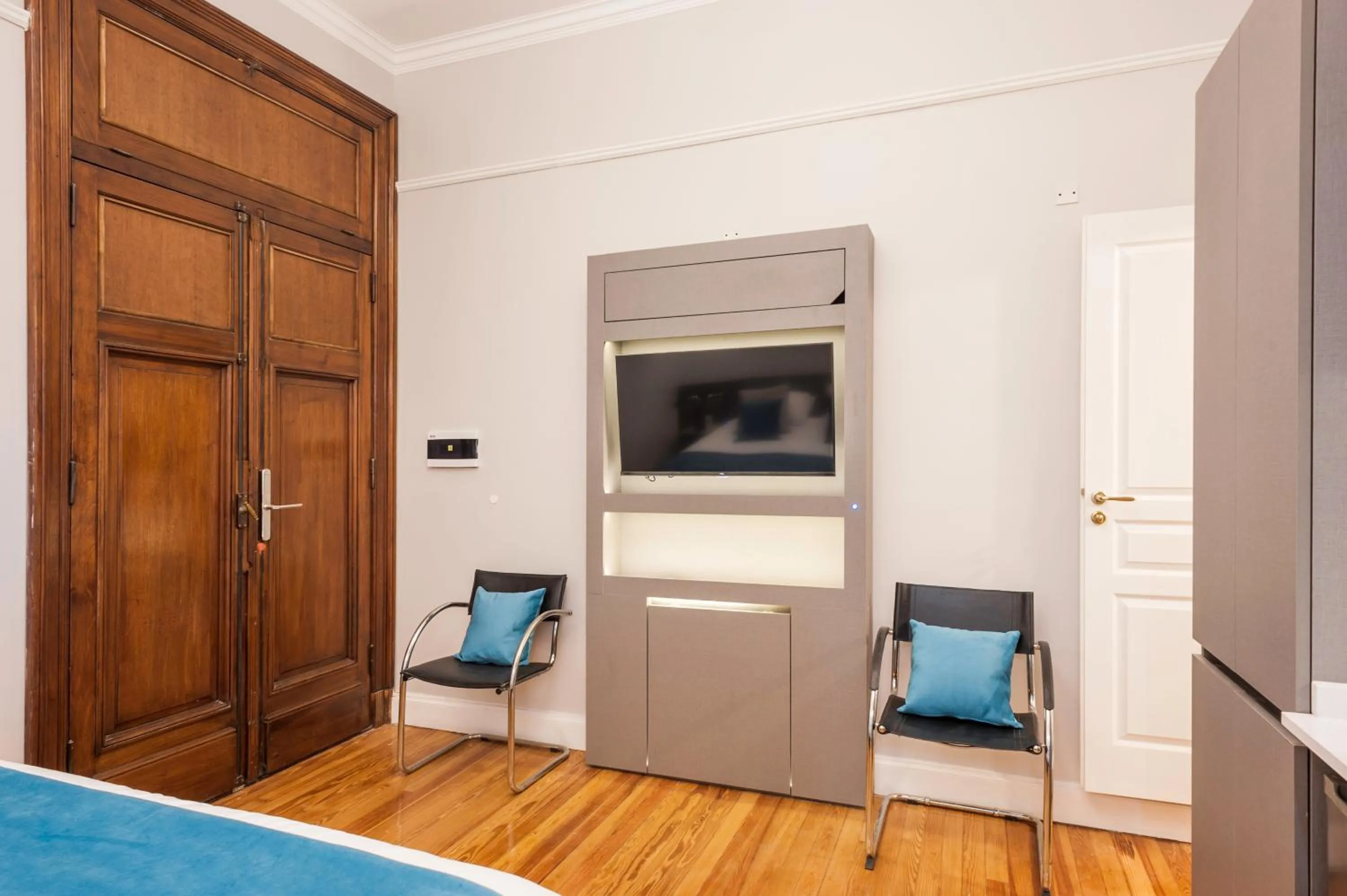 Photo of the whole room, Bed in Sarmiento Flats