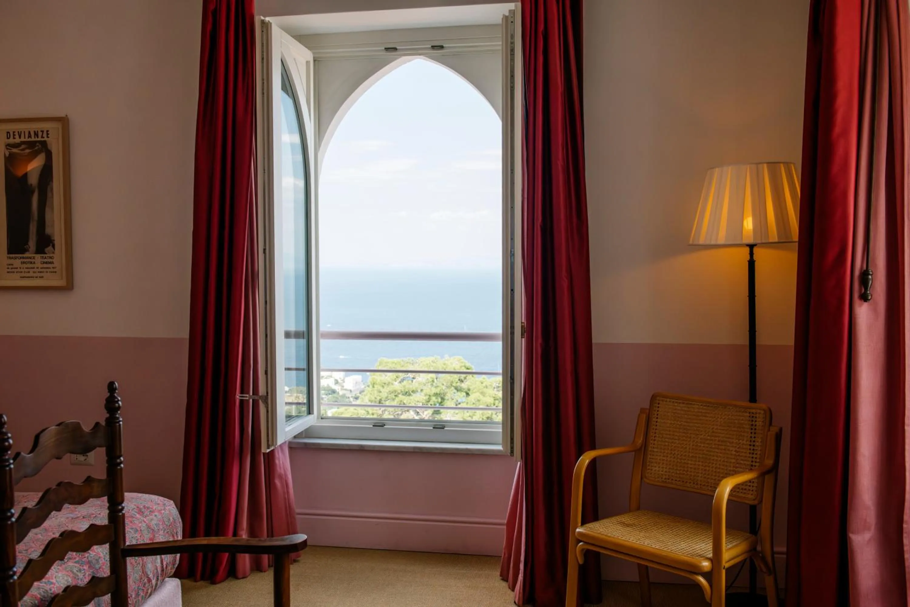 Sea view in Il Capri Hotel