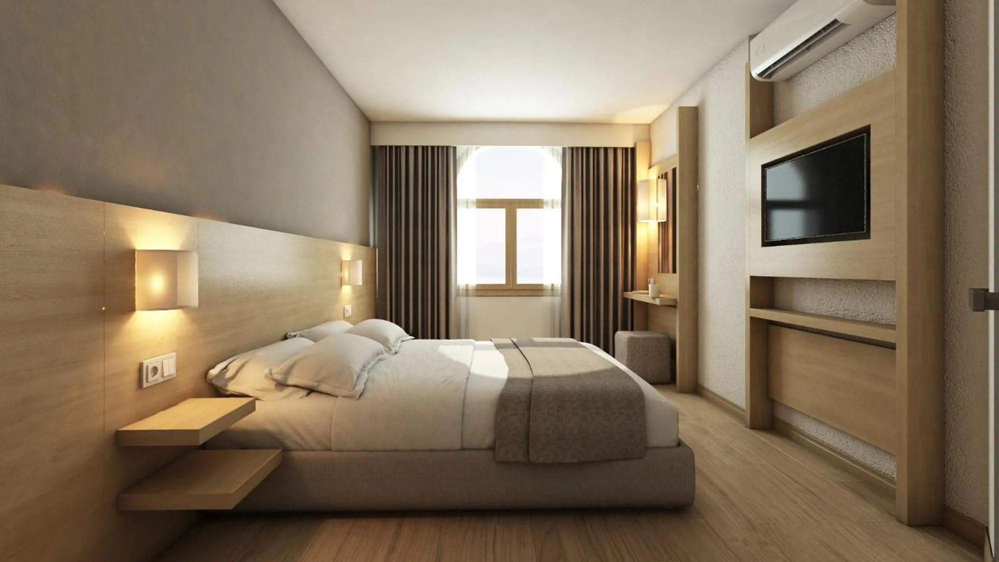 Bed in Fortuna Beach Hotel