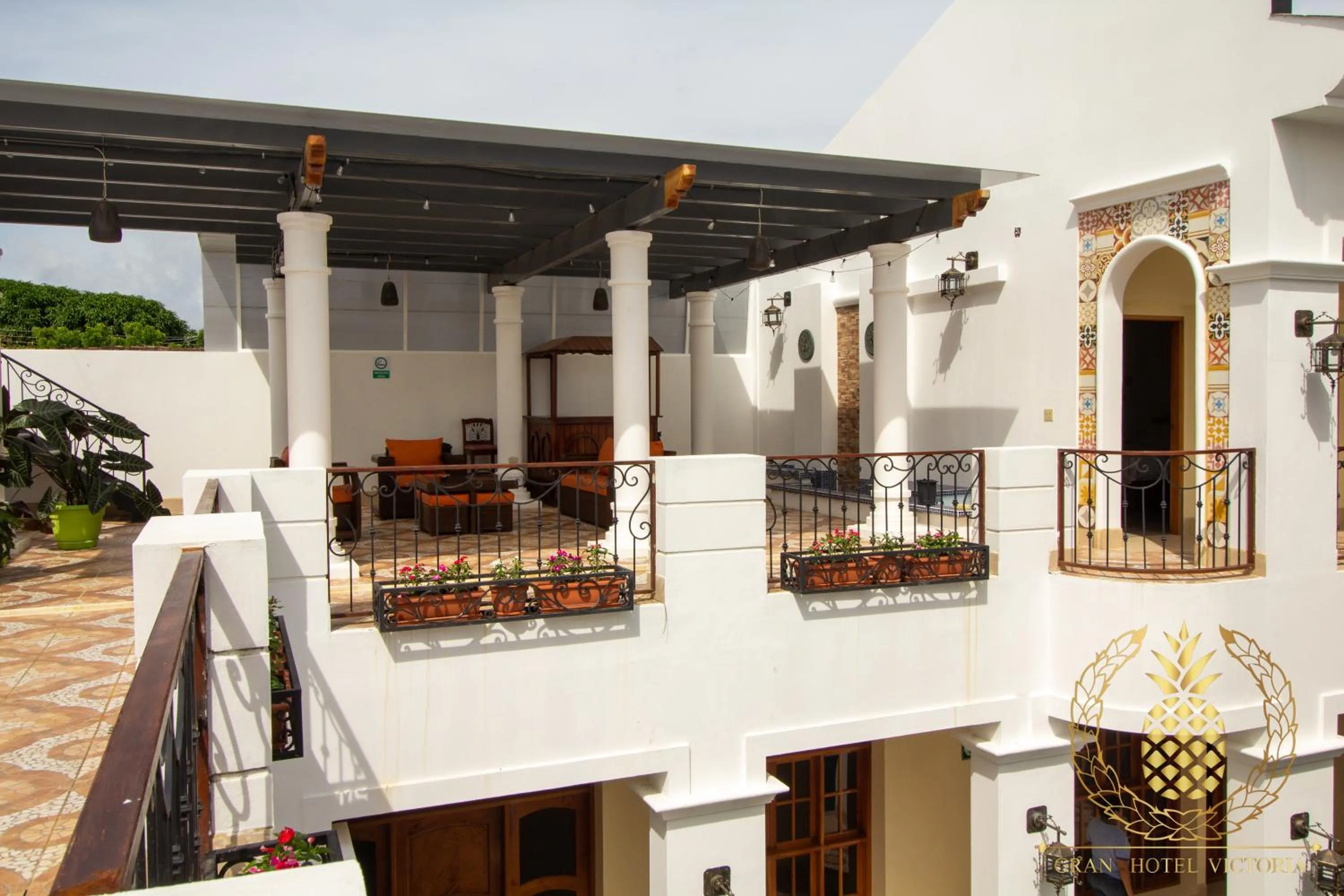 Balcony/Terrace in GRAN HOTEL VICTORIA