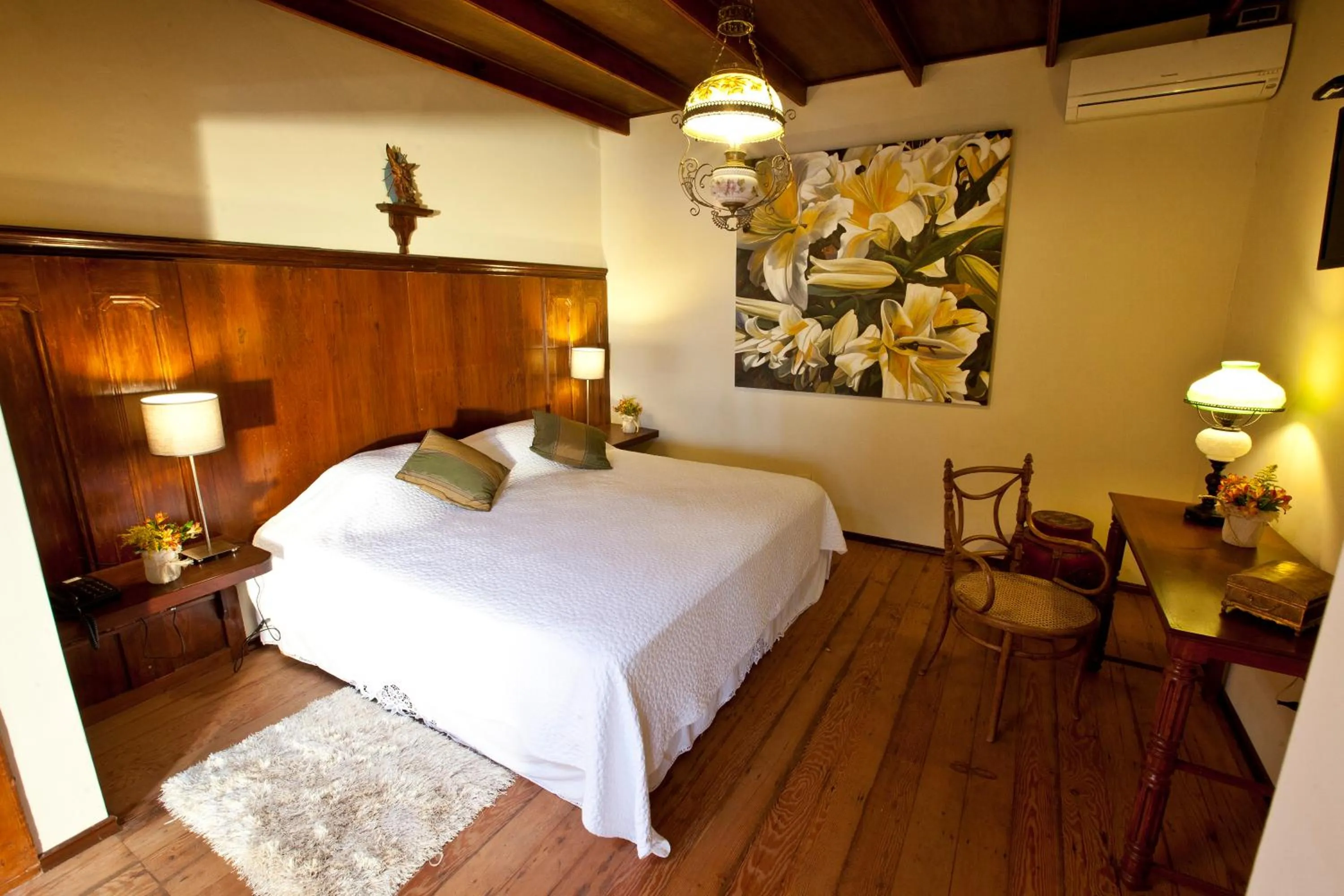 Bed in Hotel & Hacienda El Carmelo
