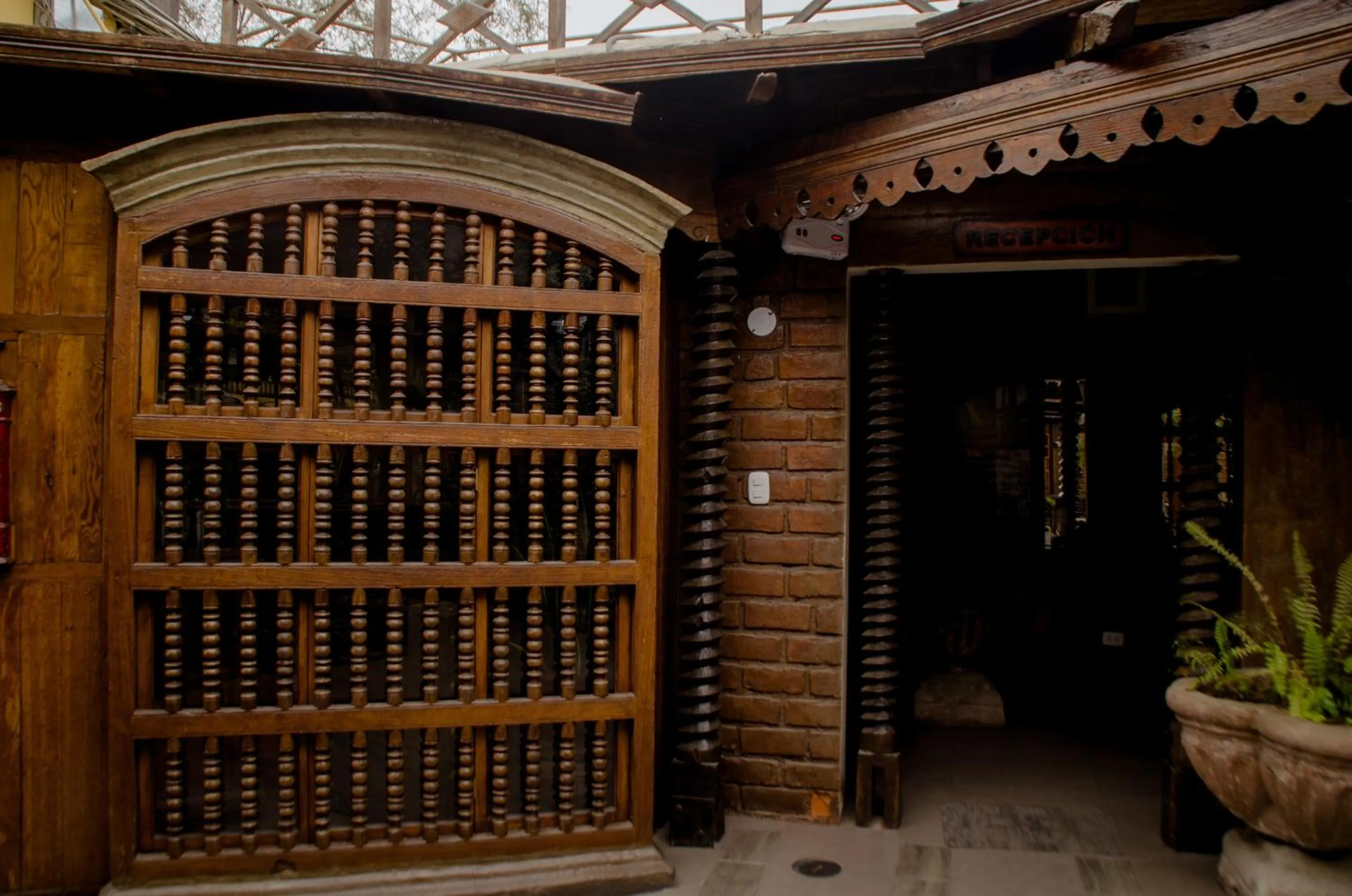 Lobby or reception in Hotel & Hacienda El Carmelo