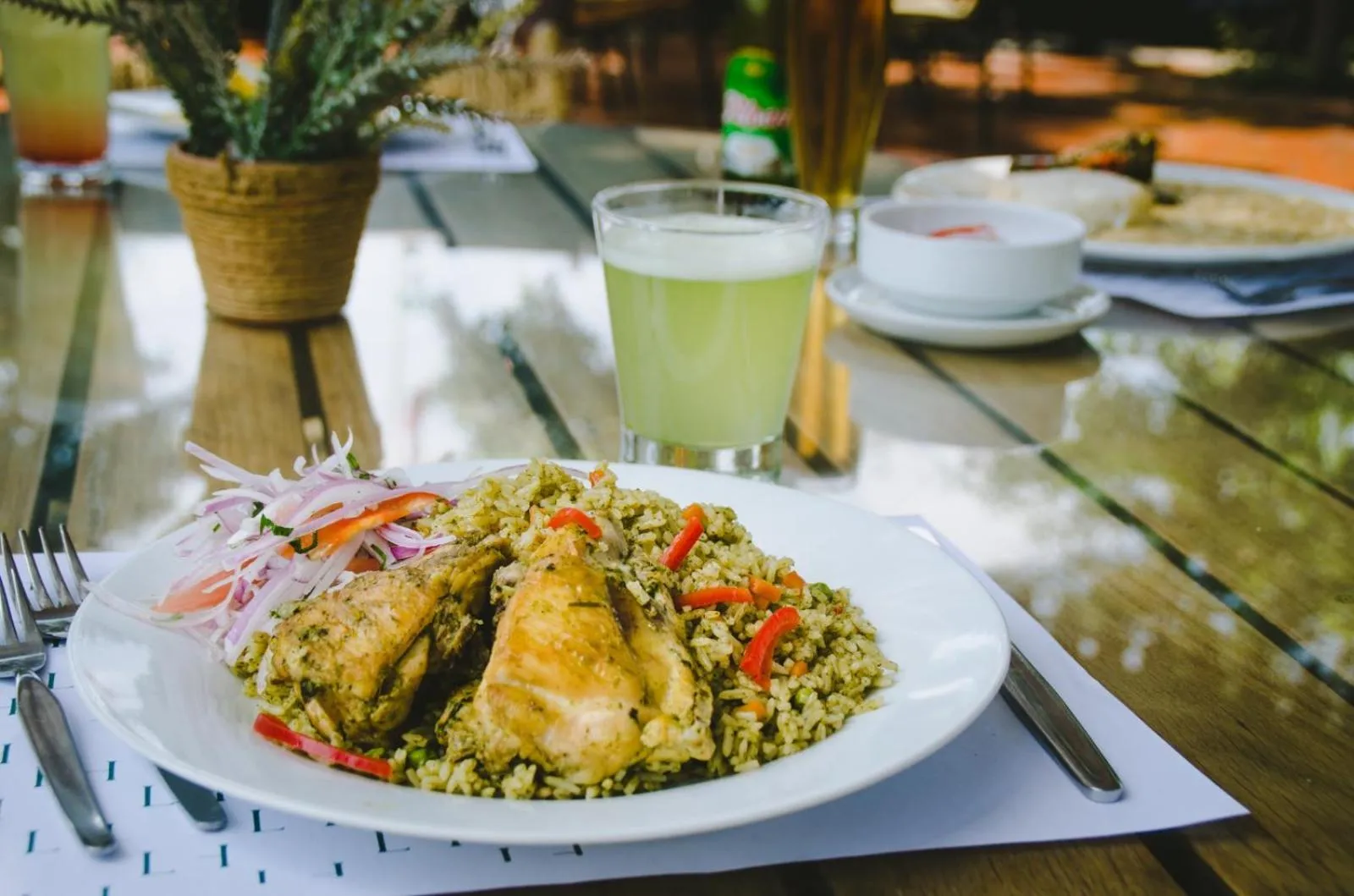 Patio in Hotel & Hacienda El Carmelo