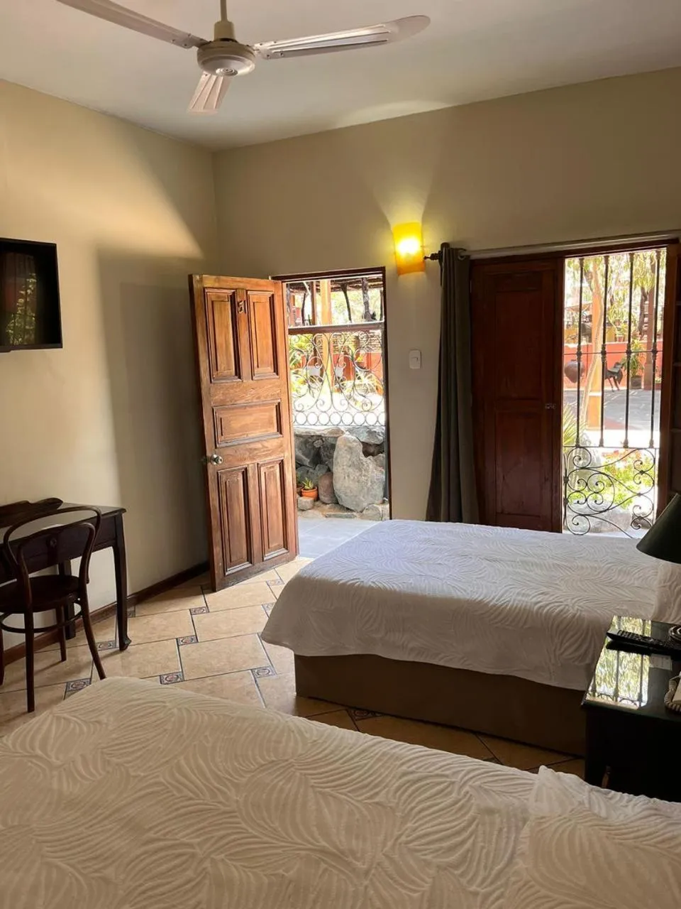 Bed in Hotel & Hacienda El Carmelo