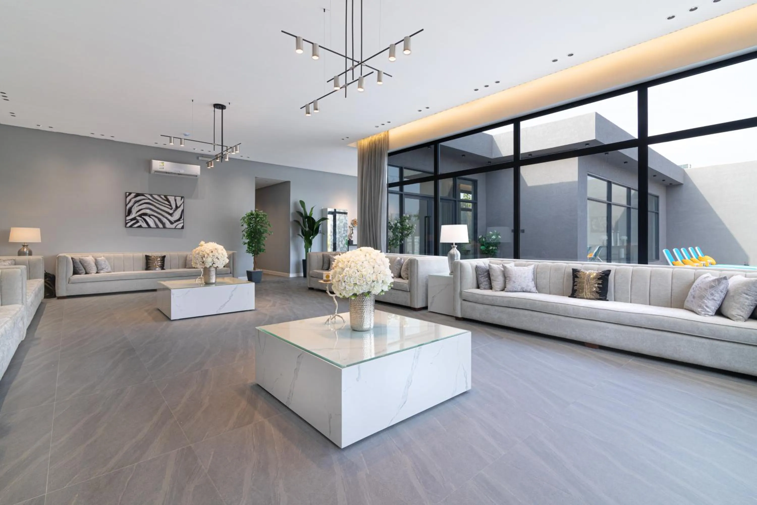 Living room in Riyadh View Resort منتجع و شاليهات الرياض فيو