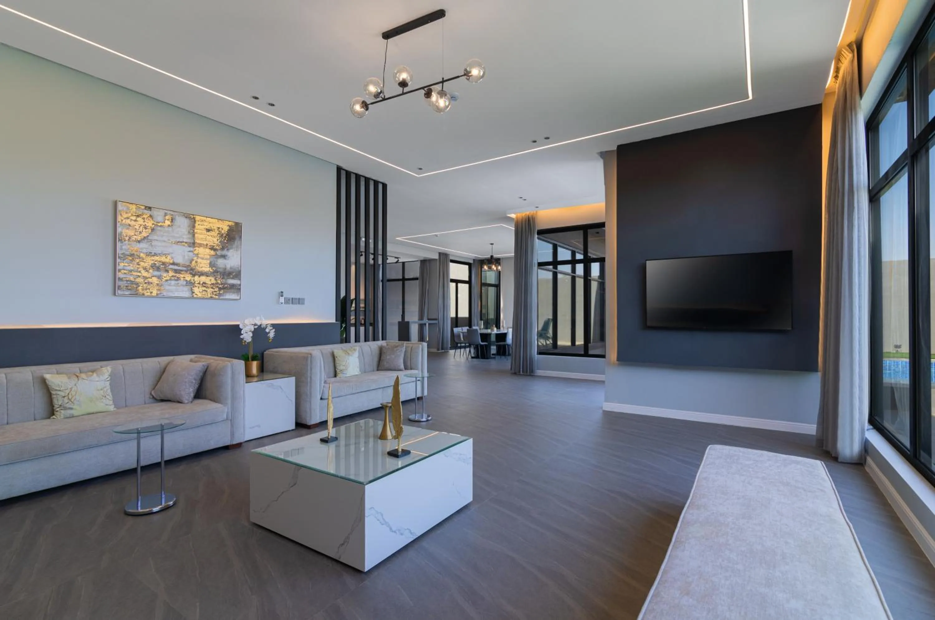 Photo of the whole room in Riyadh View Resort منتجع و شاليهات الرياض فيو