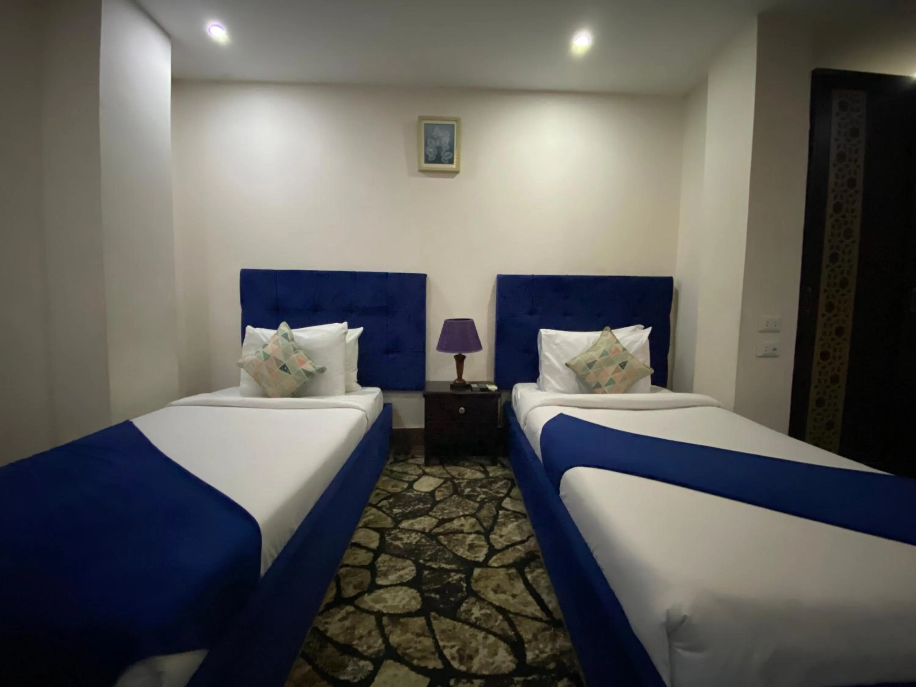 Bed in Golden Pyramids Inn