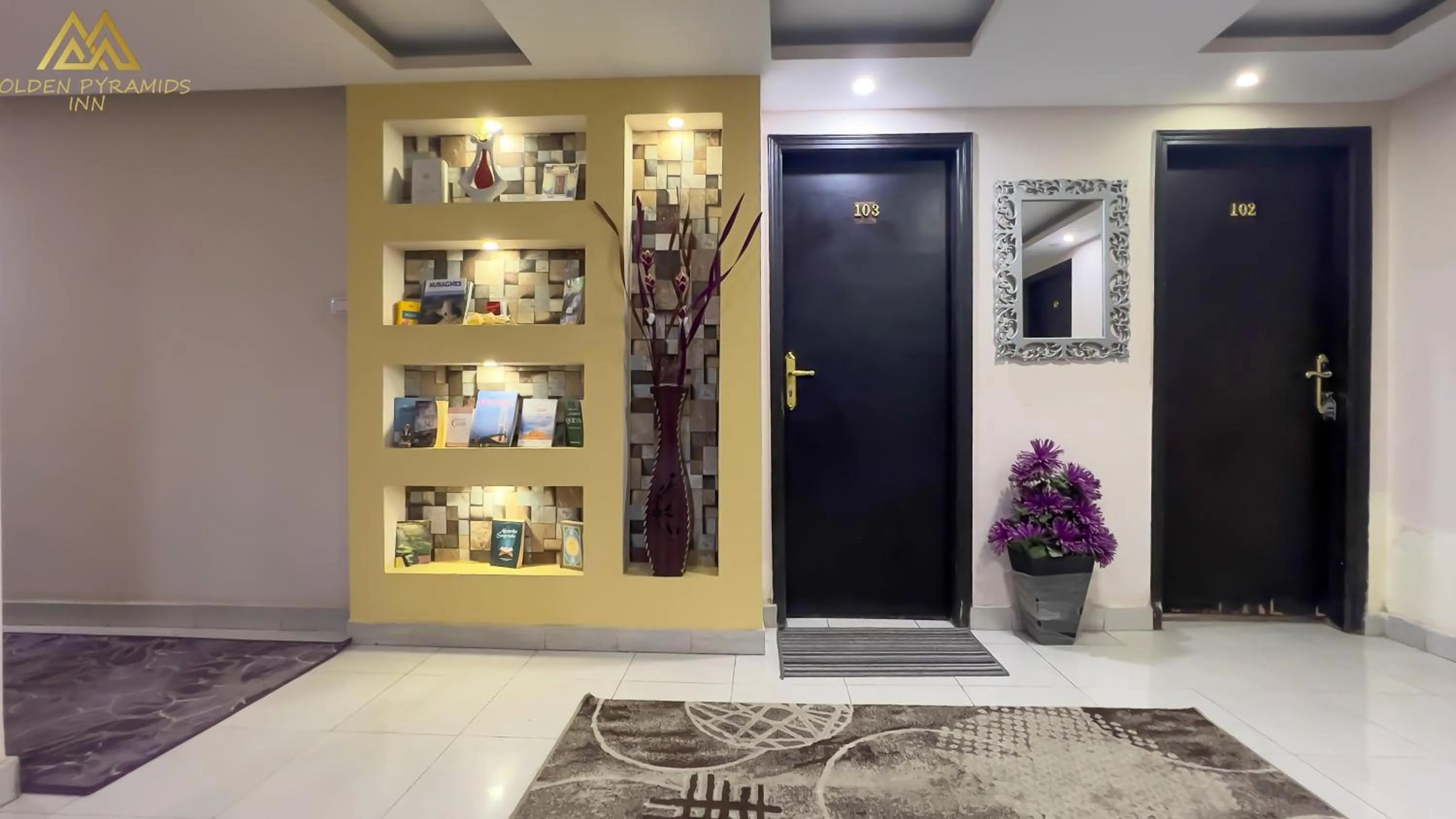 wardrobe in Golden Pyramids Inn