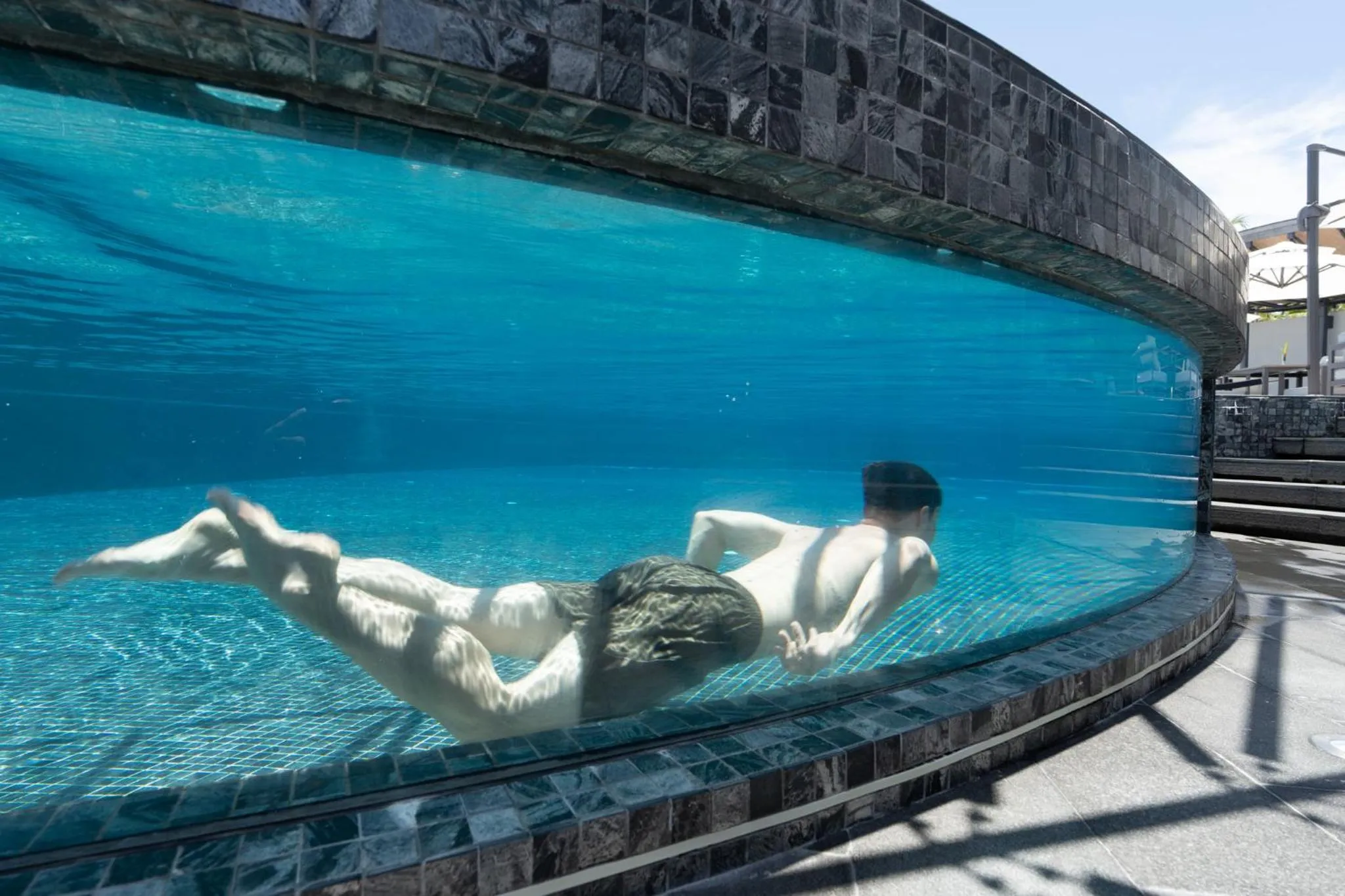 Swimming pool in Madifushi Private Island- Free return seaplane transfr for min 5 nights