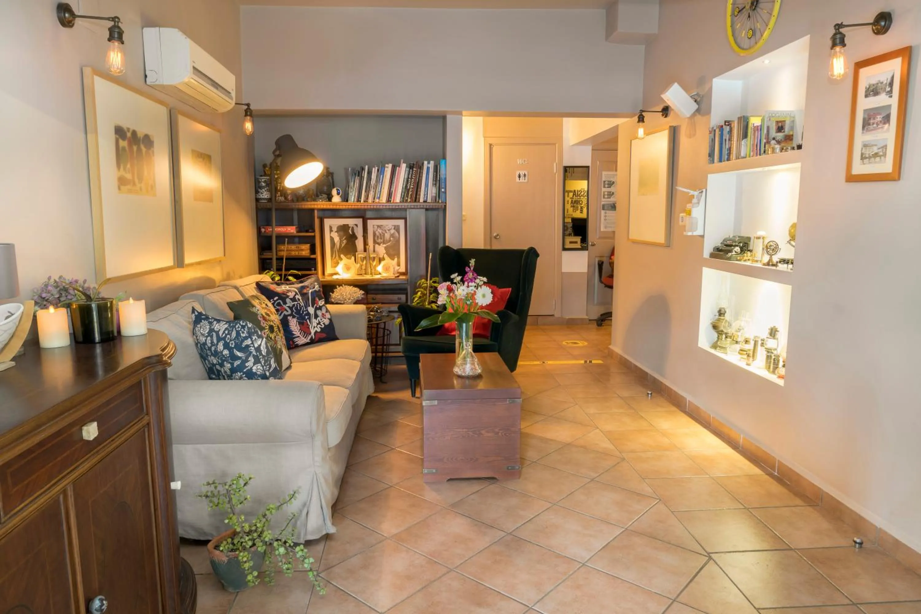 Lobby or reception in A&B Home Hotel