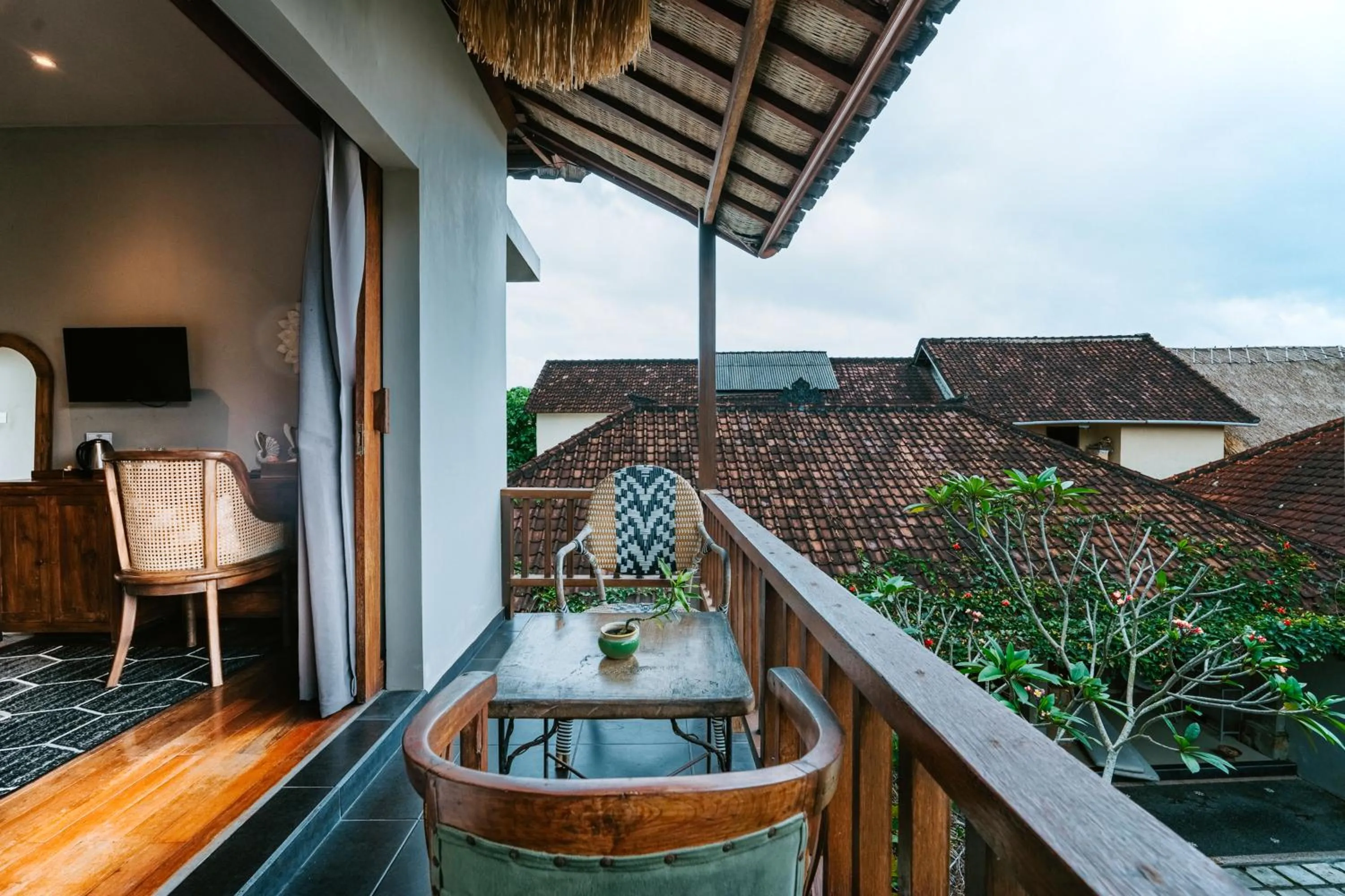 Balcony/Terrace in Lokasari Retreat