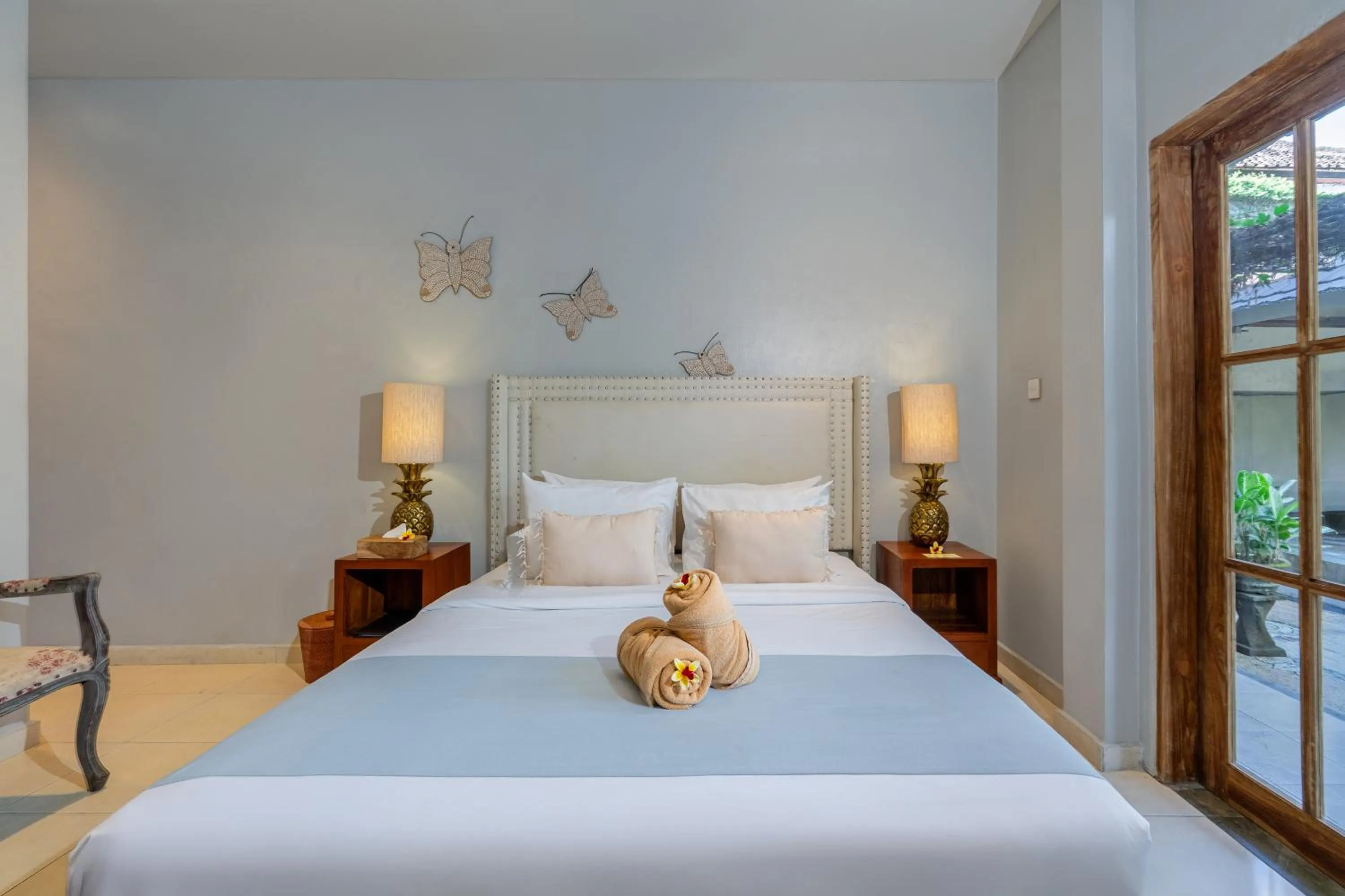 Bed in Lokasari Retreat