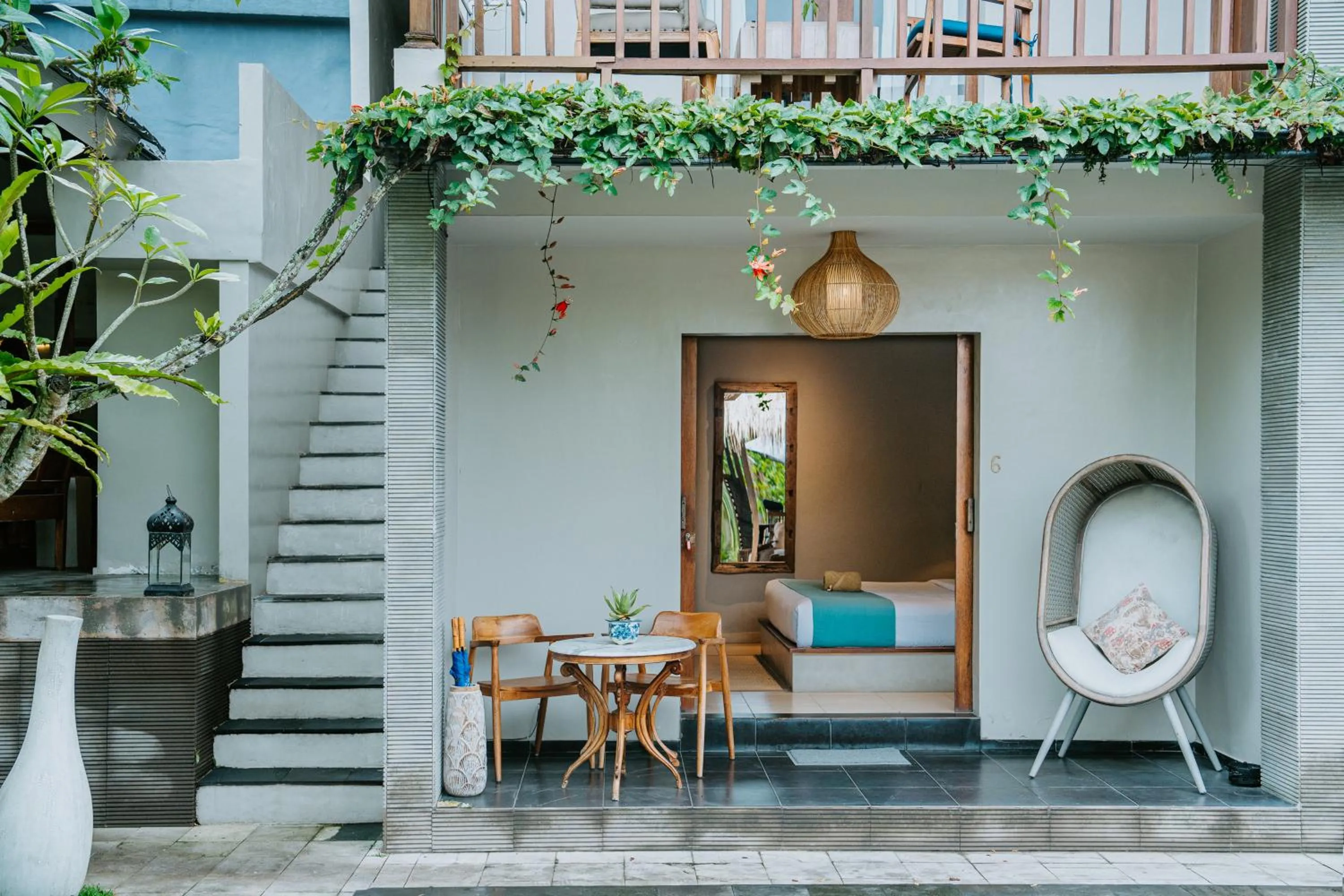 Balcony/Terrace in Lokasari Retreat