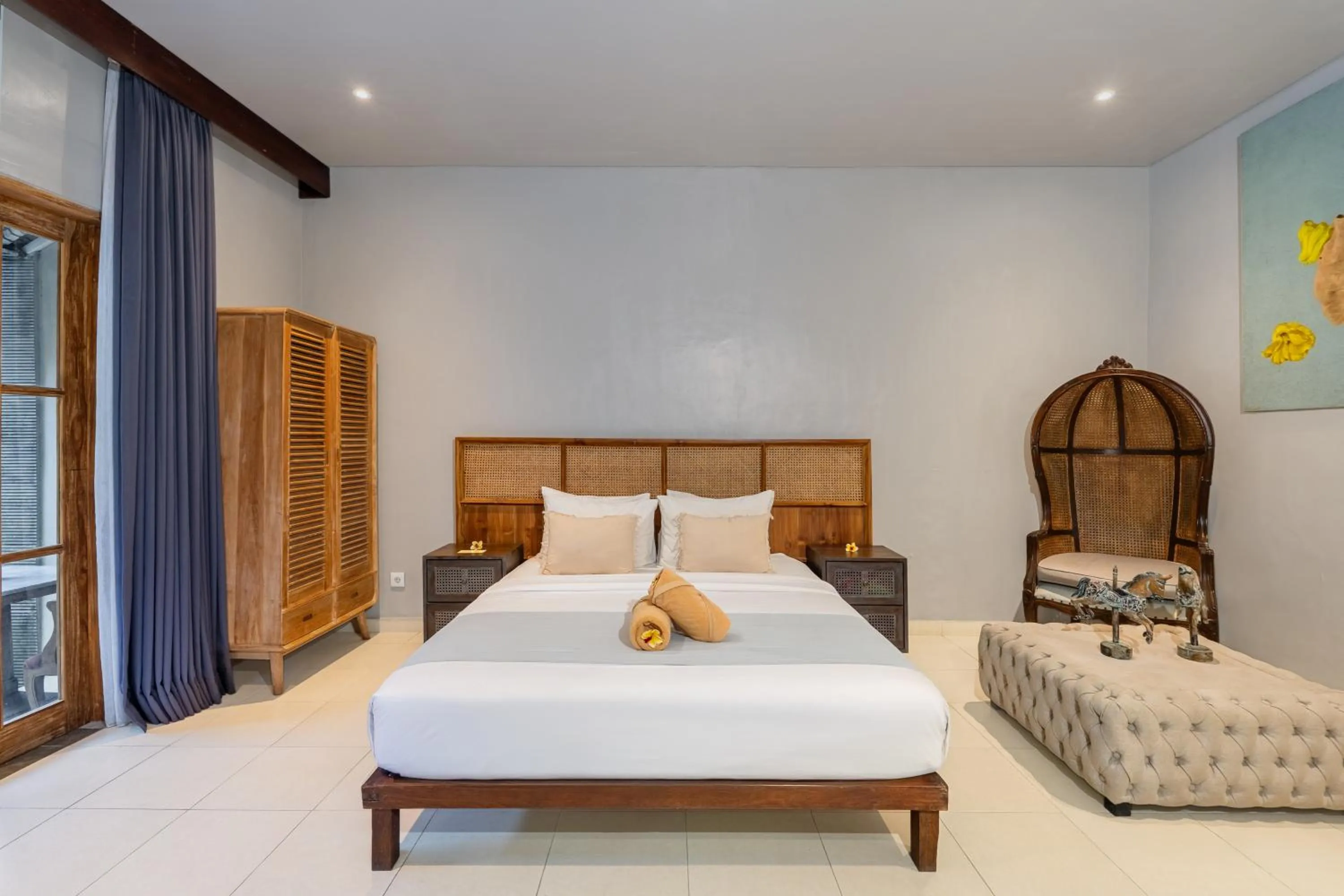 Bed in Lokasari Retreat