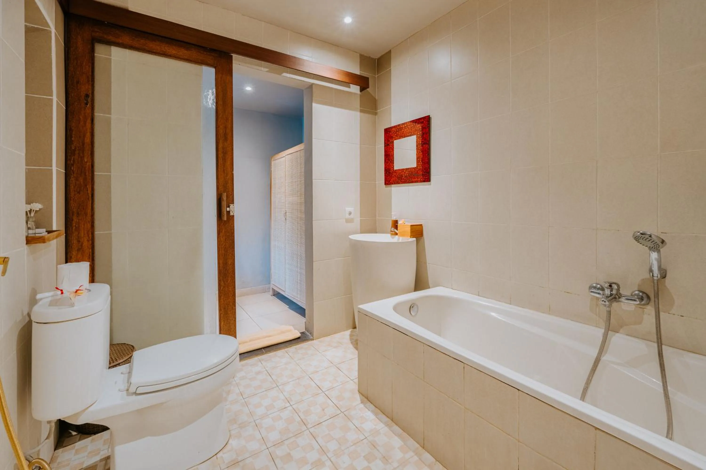 Bathroom in Lokasari Retreat