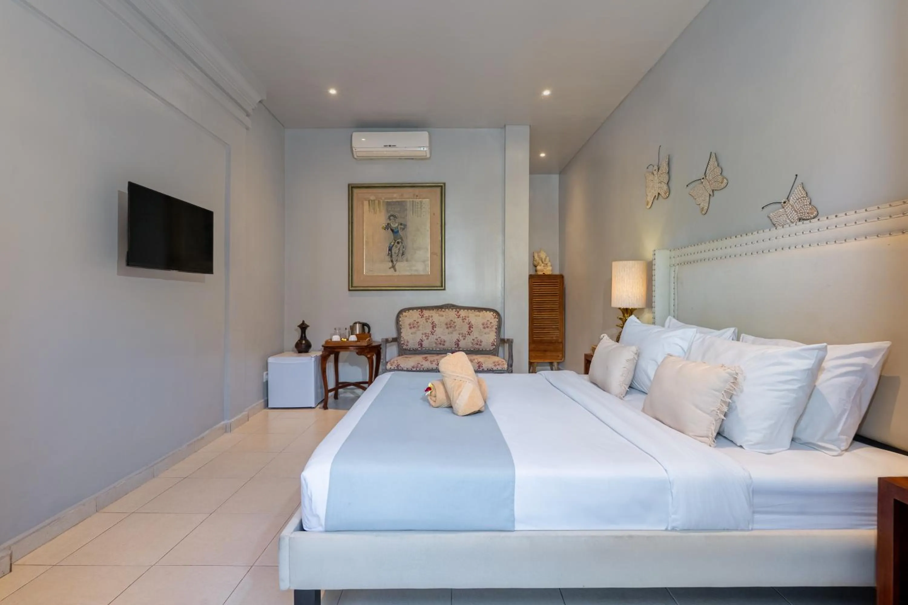 Bed in Lokasari Retreat