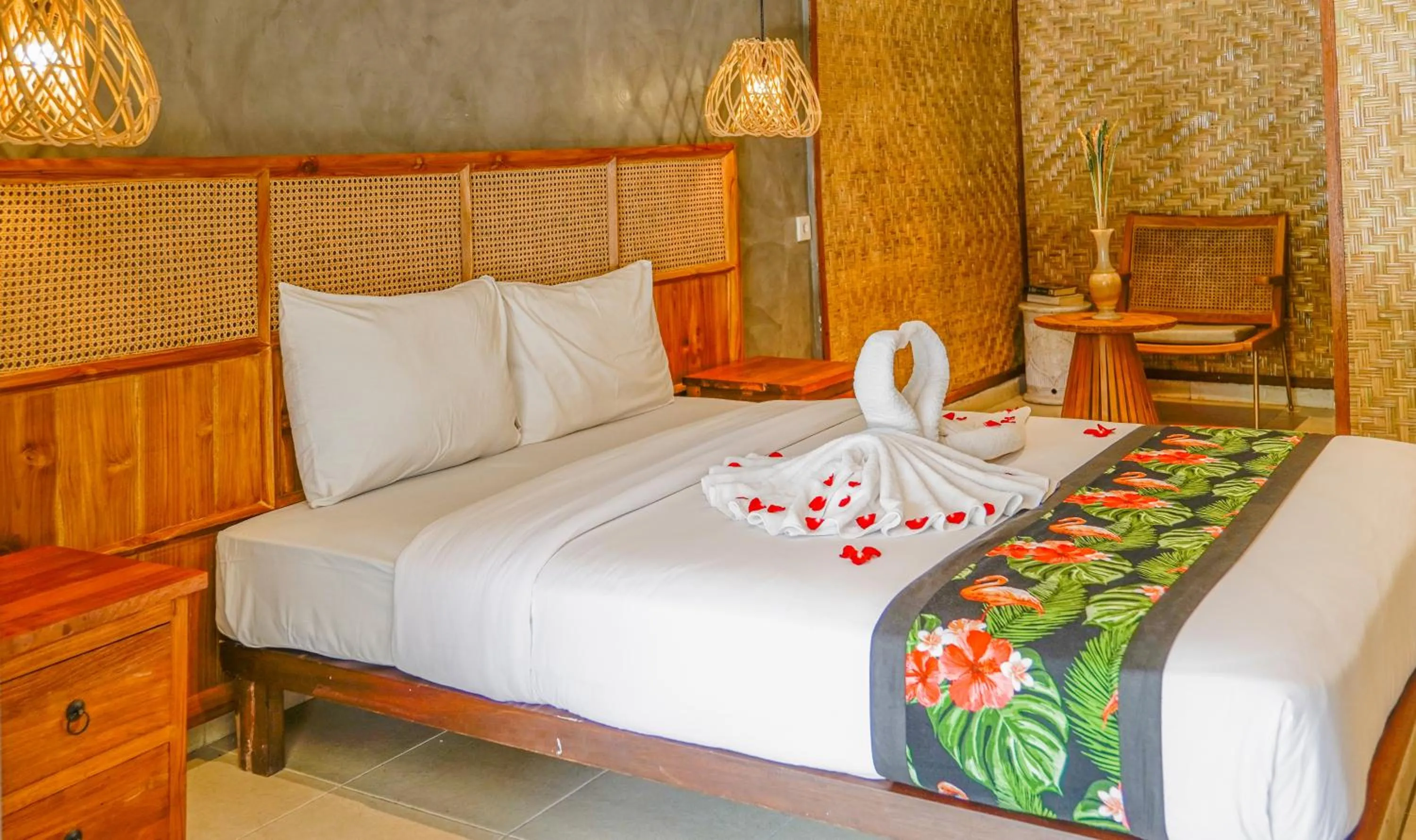 Bed in Lokasari Retreat