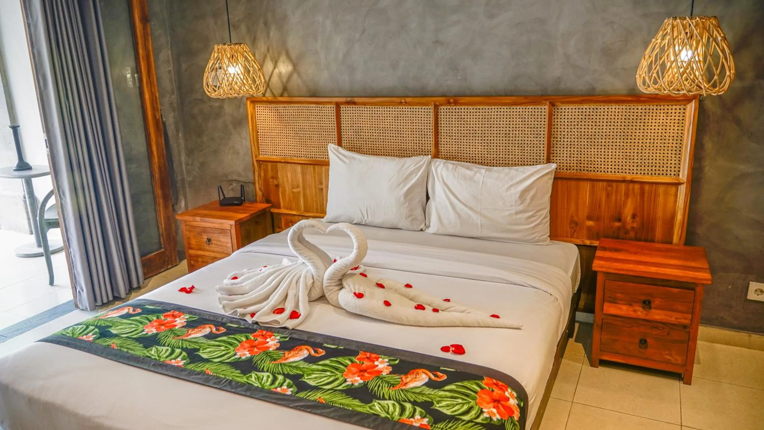 Bed in Lokasari Retreat