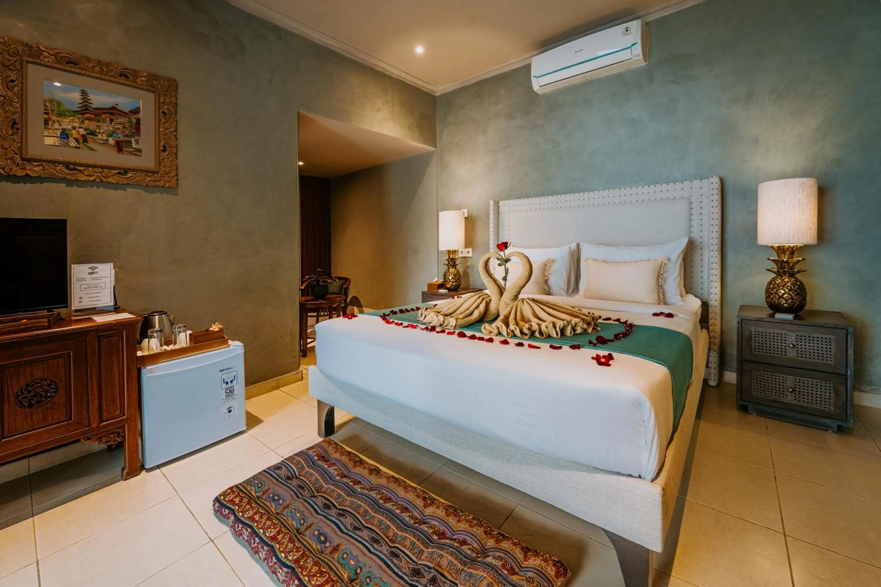 Bedroom, Bed in Lokasari Retreat