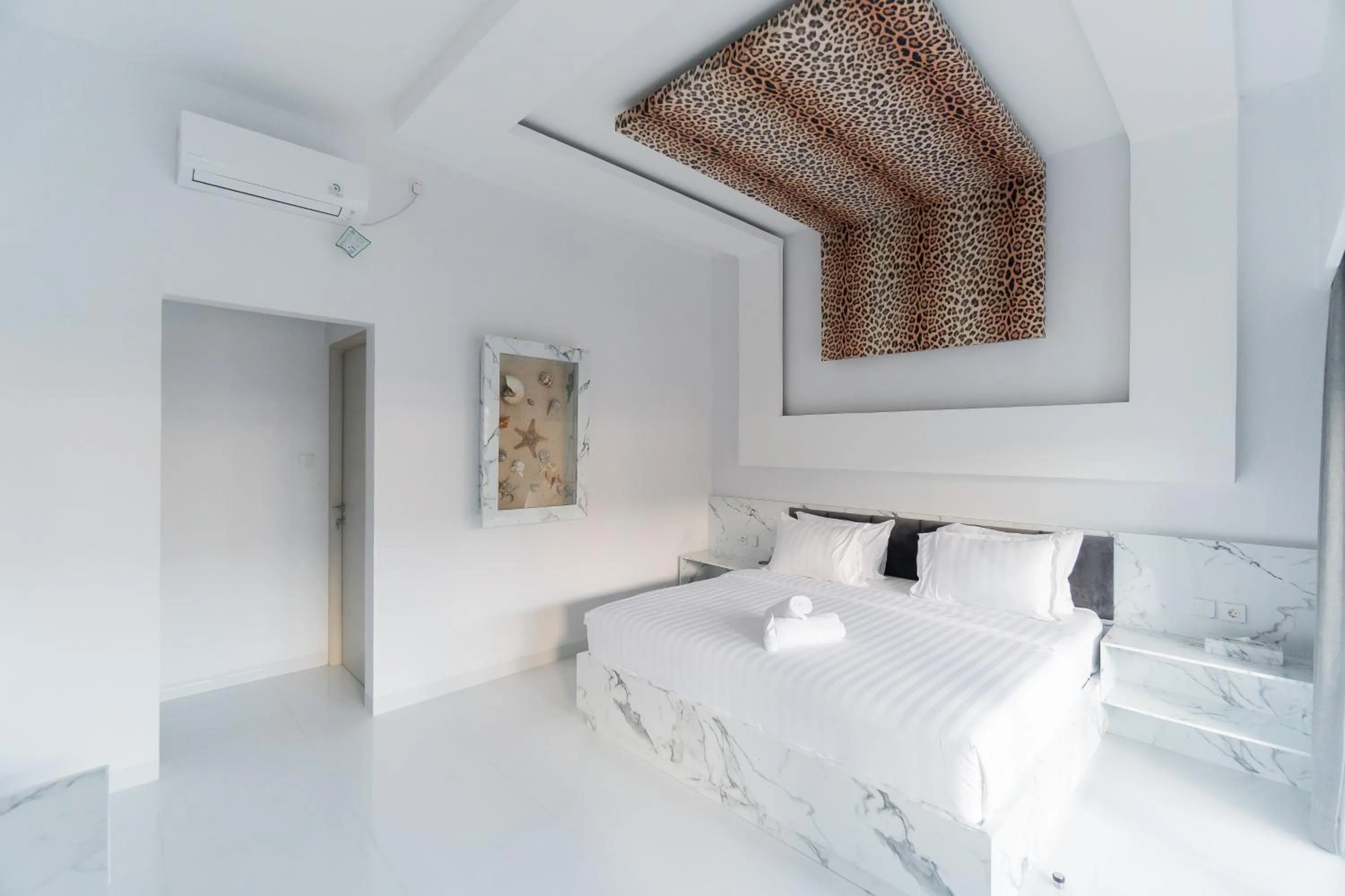 Bed in Sea Shell Resort