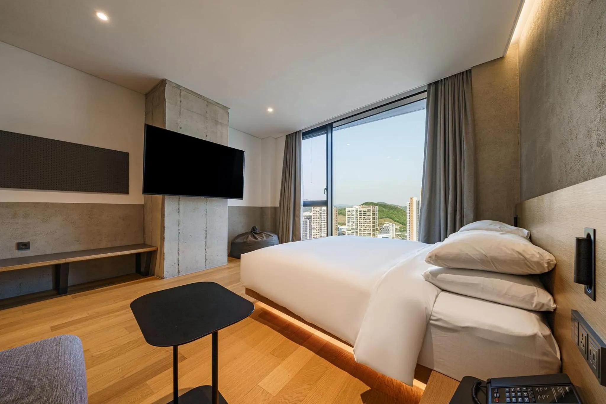 Photo of the whole room, Bed in Take Hotel Seoul Gwangmyeong