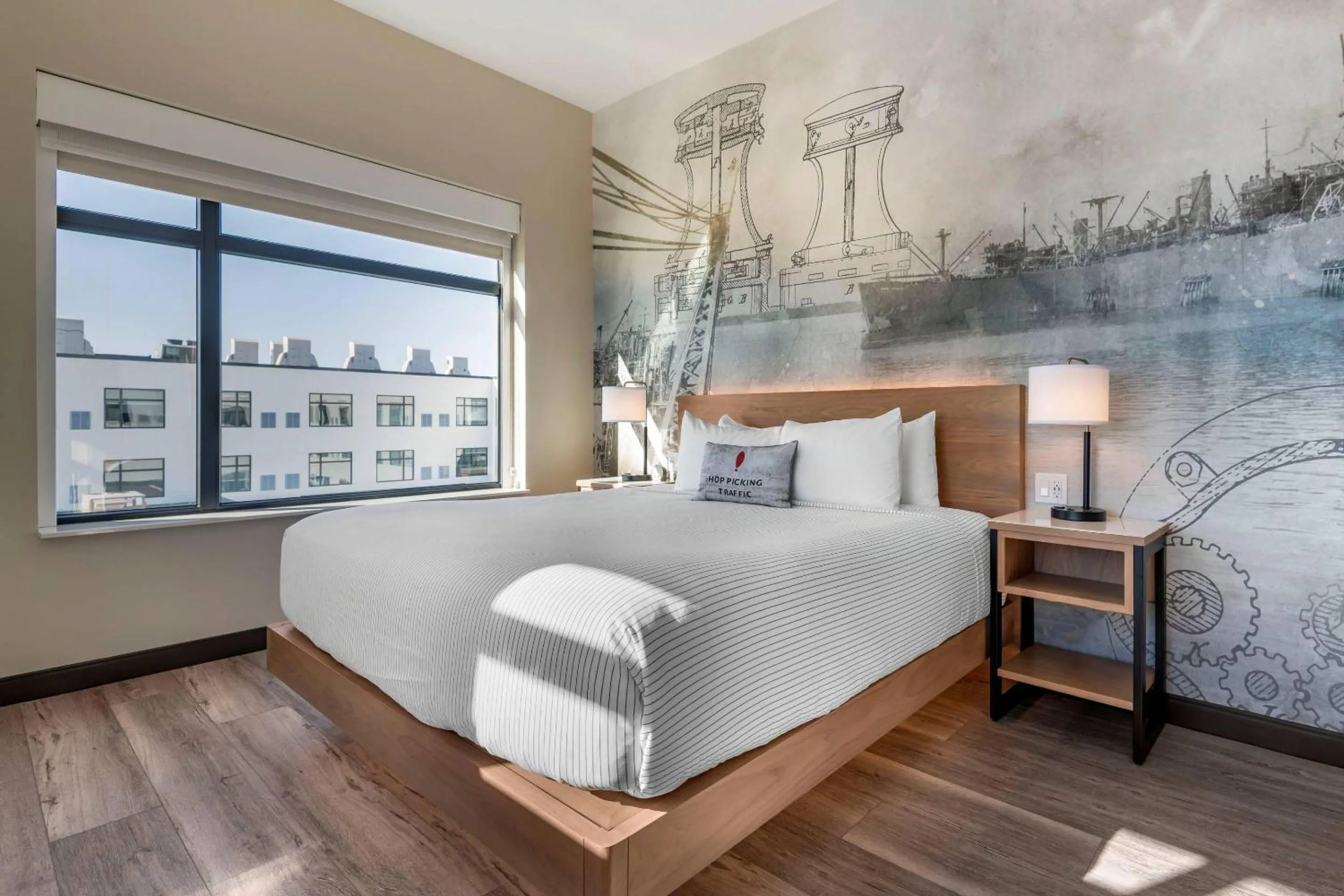 Bedroom, Bed in Cambria Hotel Portland Downtown Old Port