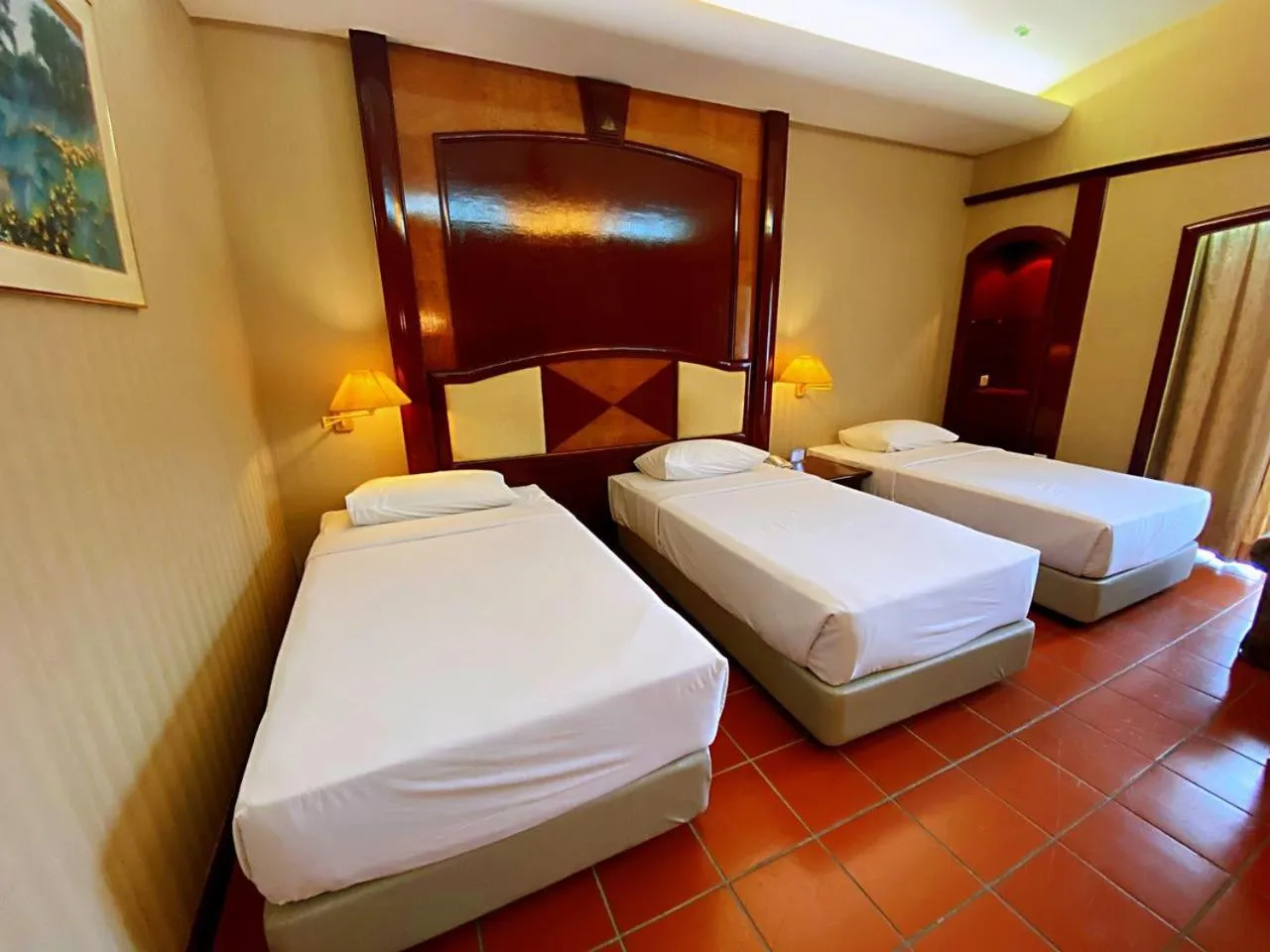 Bed in Ponderosa Golf & Country Resort