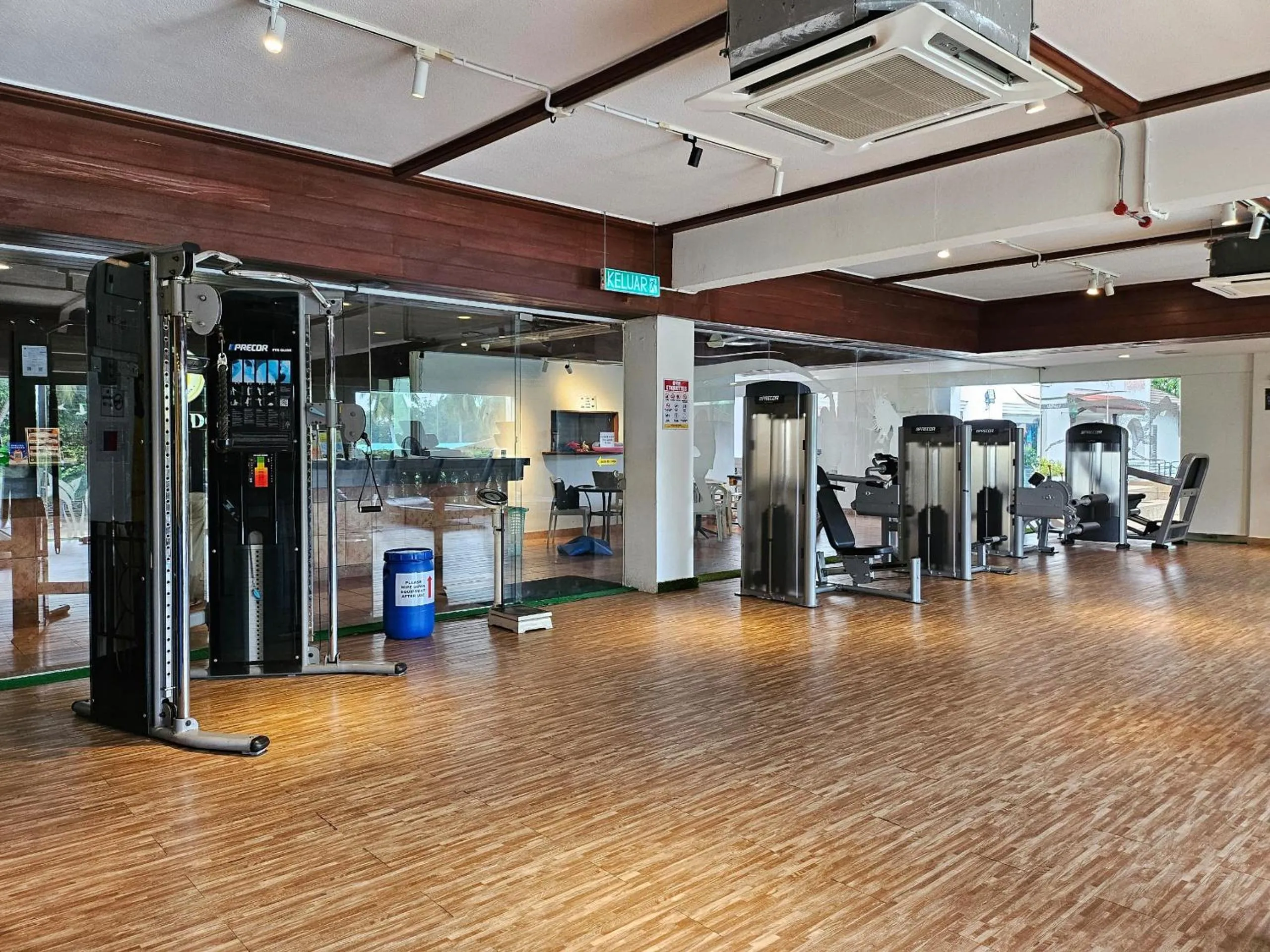 Fitness centre/facilities in Ponderosa Golf & Country Resort