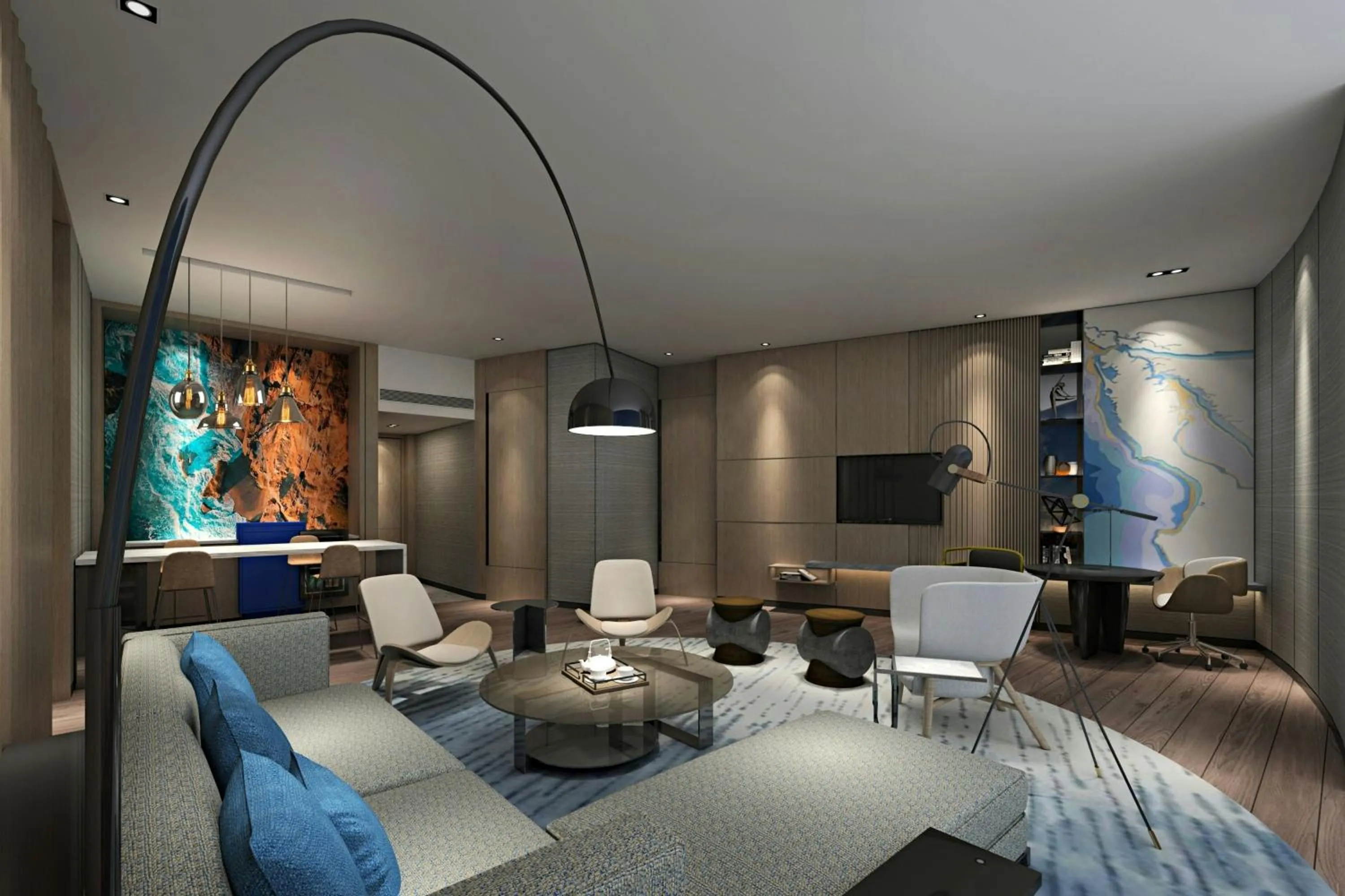 Bedroom in Renaissance Changzhou Wujin Hotel