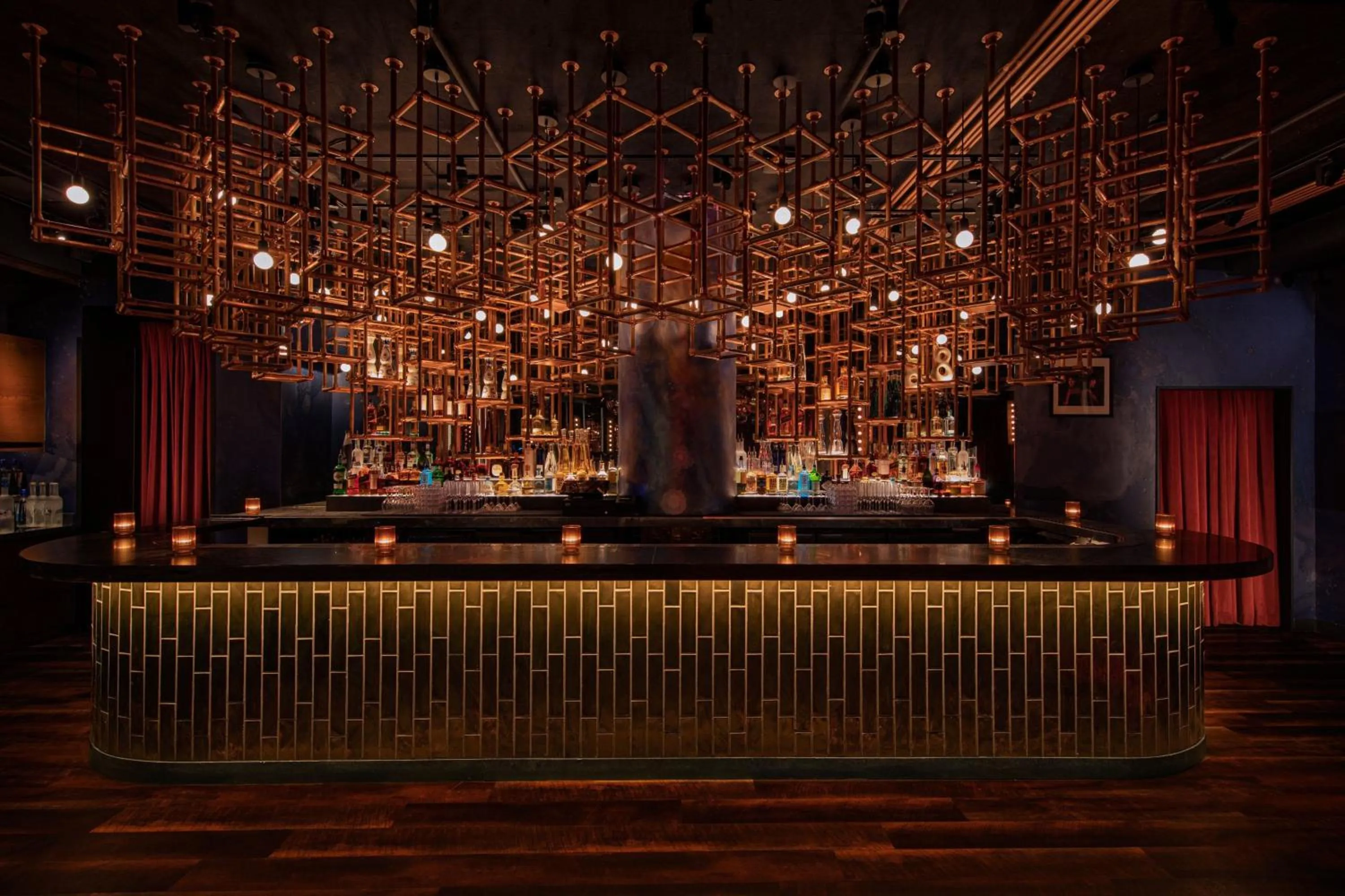 Lounge or bar in Moxy NYC Lower East Side