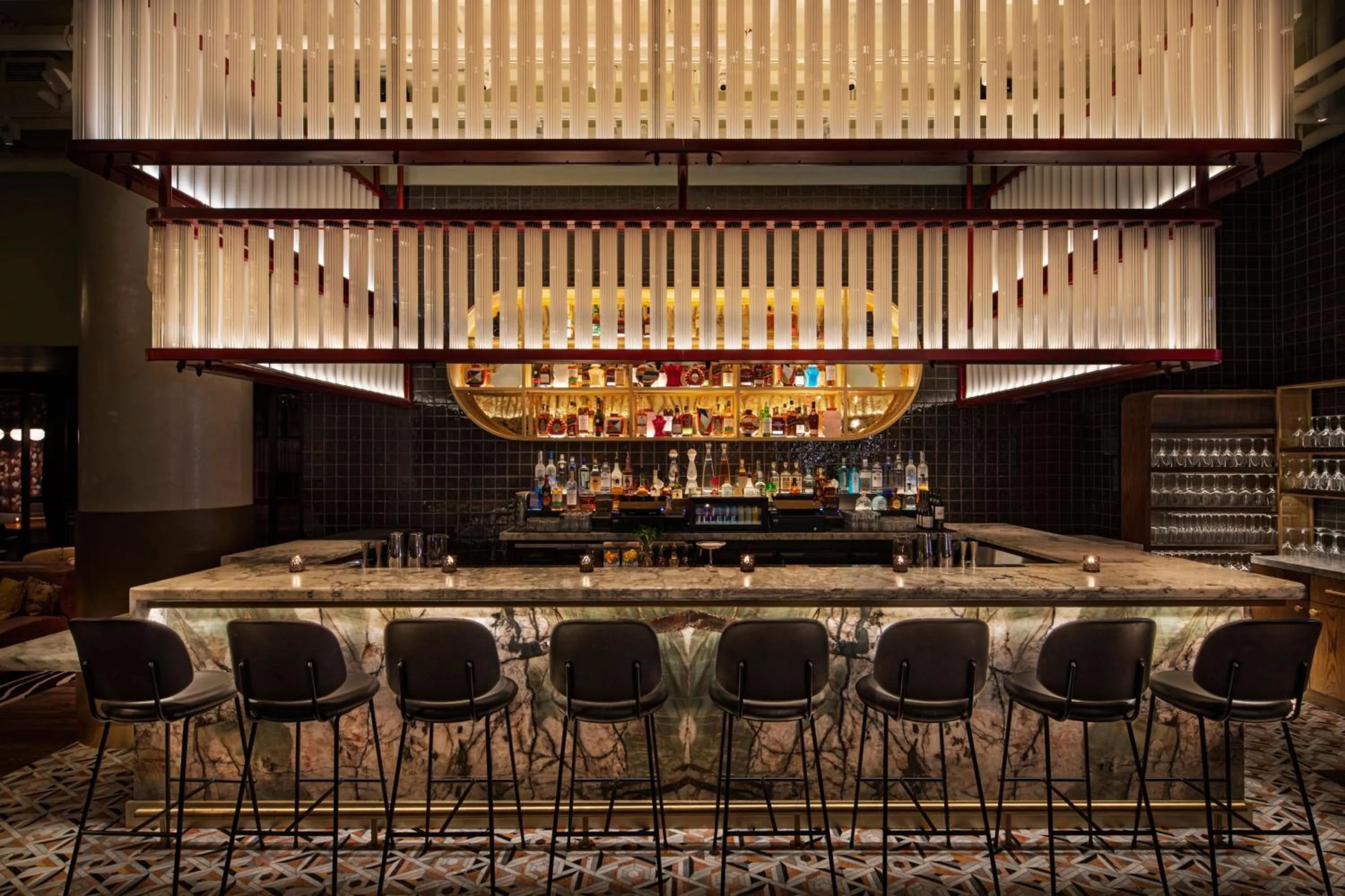 Lounge or bar in Moxy NYC Lower East Side