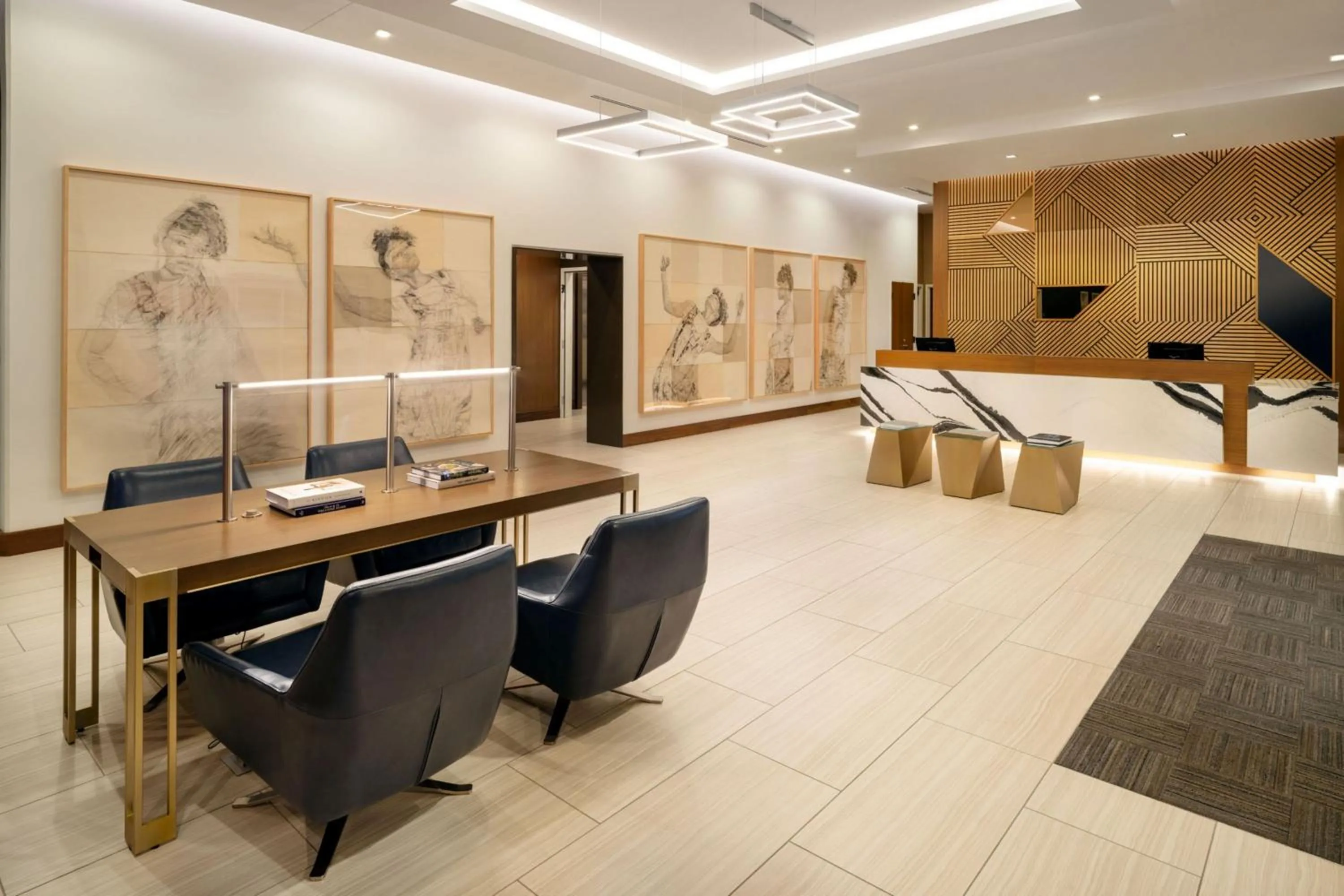 Lobby or reception in AC Hotel by Marriott Oakland Downtown