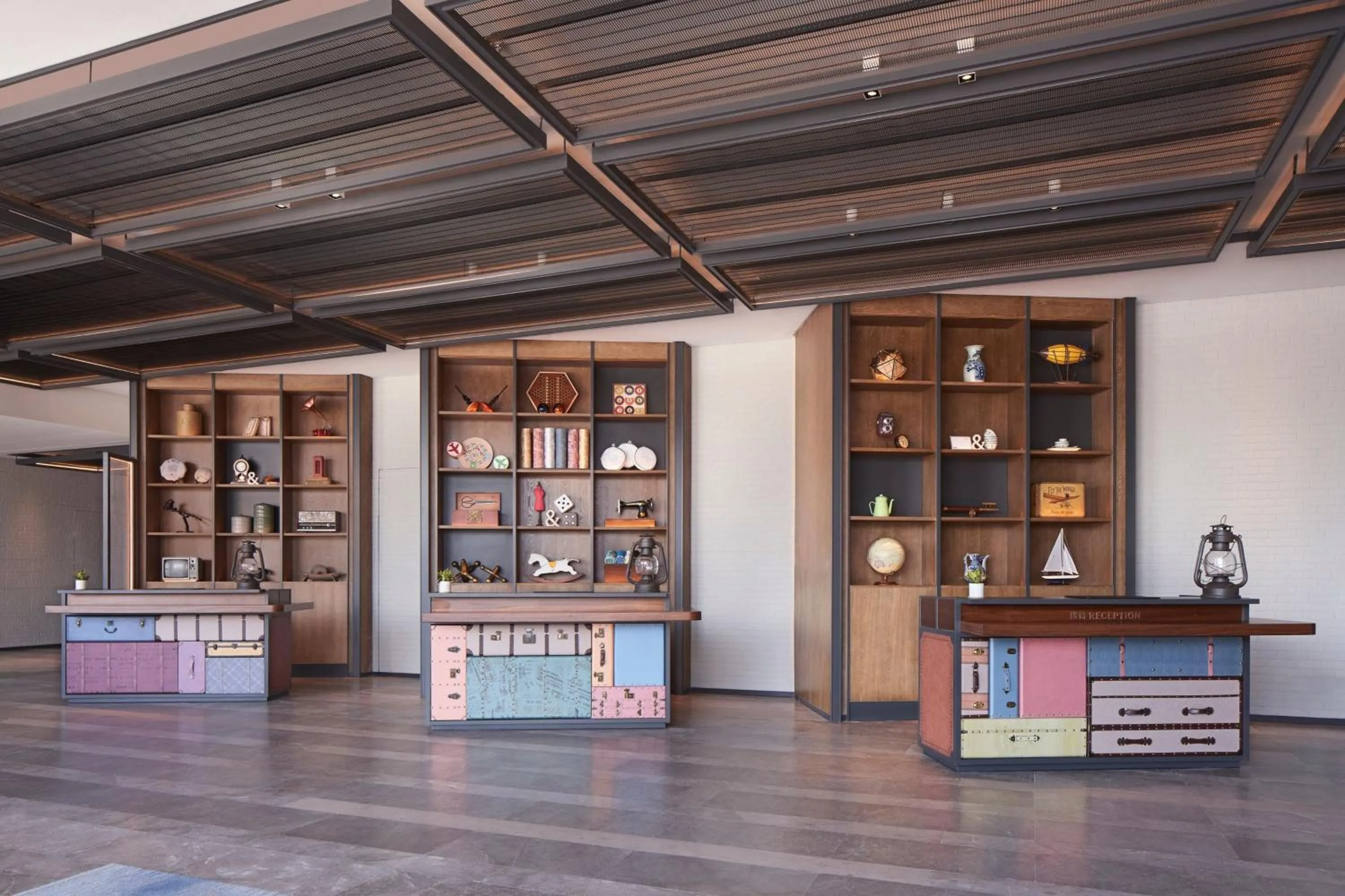 Lobby or reception in Four Points by Sheraton Tianjin National Convention and Exhibition Center